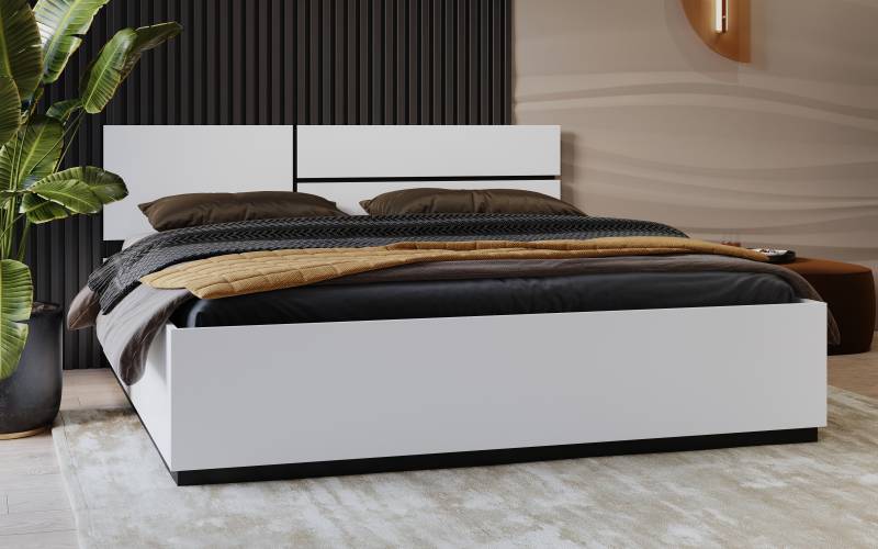 INOSIGN Bettgestell »Cross, moderner Bettrahmen«, Doppelbett in zwei Grössen, stabiles Bettgestell von INOSIGN