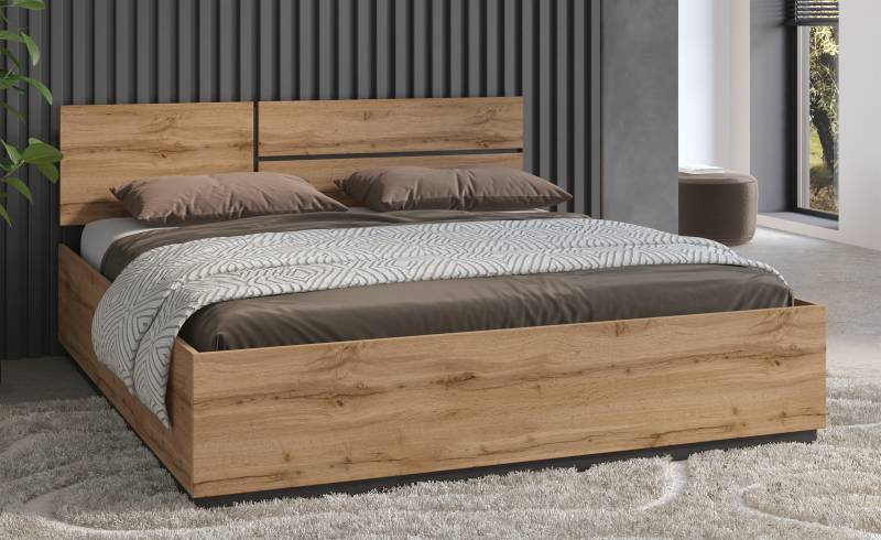 INOSIGN Bettgestell »Cross, moderner Bettrahmen«, Doppelbett in zwei Grössen, stabiles Bettgestell von INOSIGN