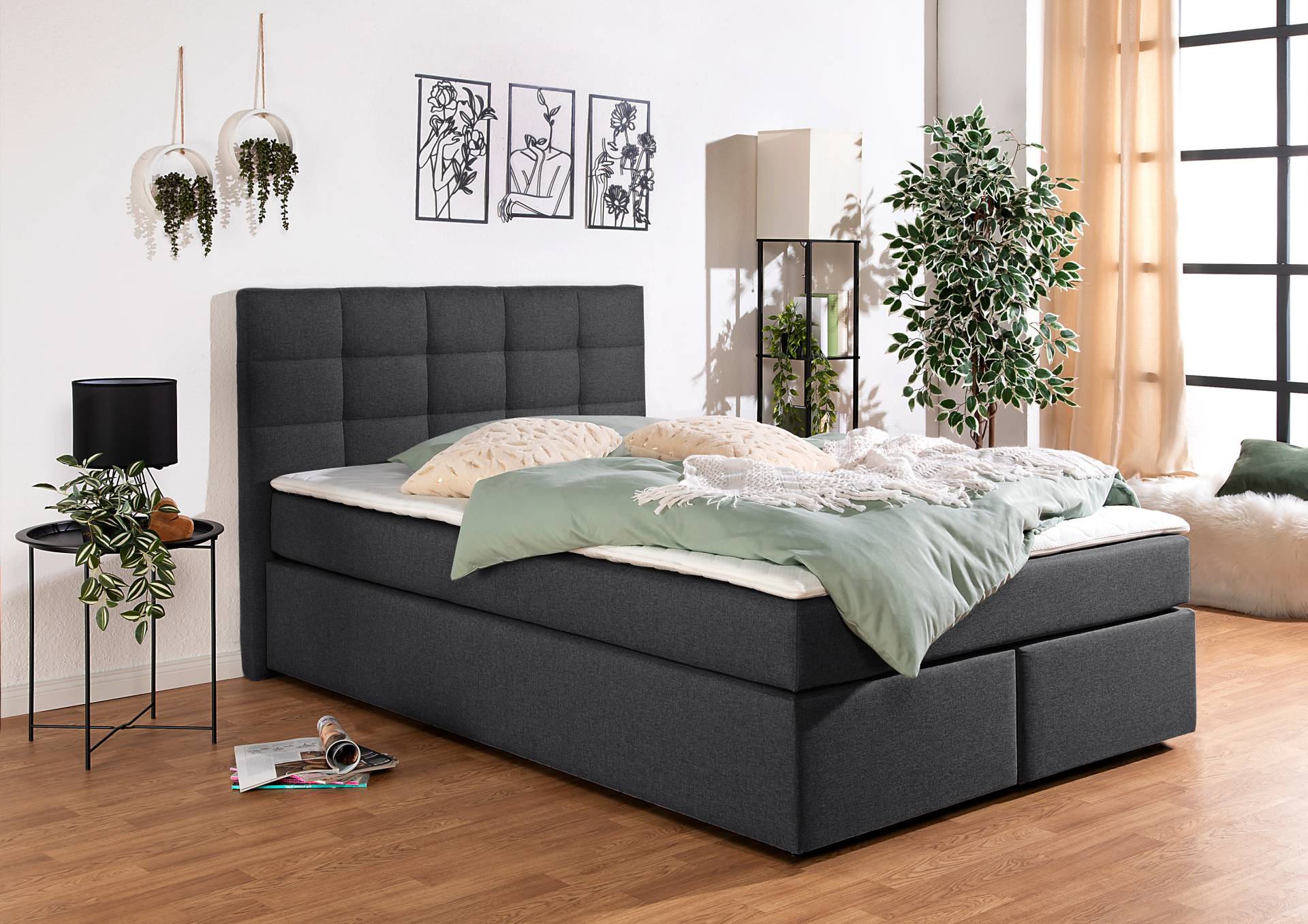 INOSIGN Boxbett Ovalo, wahlweise mit Bettkasten, in 3 Härtegraden lieferbar INOSIGN Boxbett Ovalo, wahlweise mit Bettkasten, in 3 Härtegraden lieferbar von INOSIGN