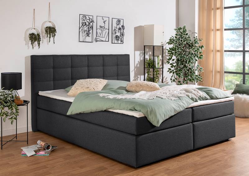 INOSIGN Boxbett Ovalo, wahlweise mit Bettkasten, in 3 Härtegraden lieferbar von INOSIGN