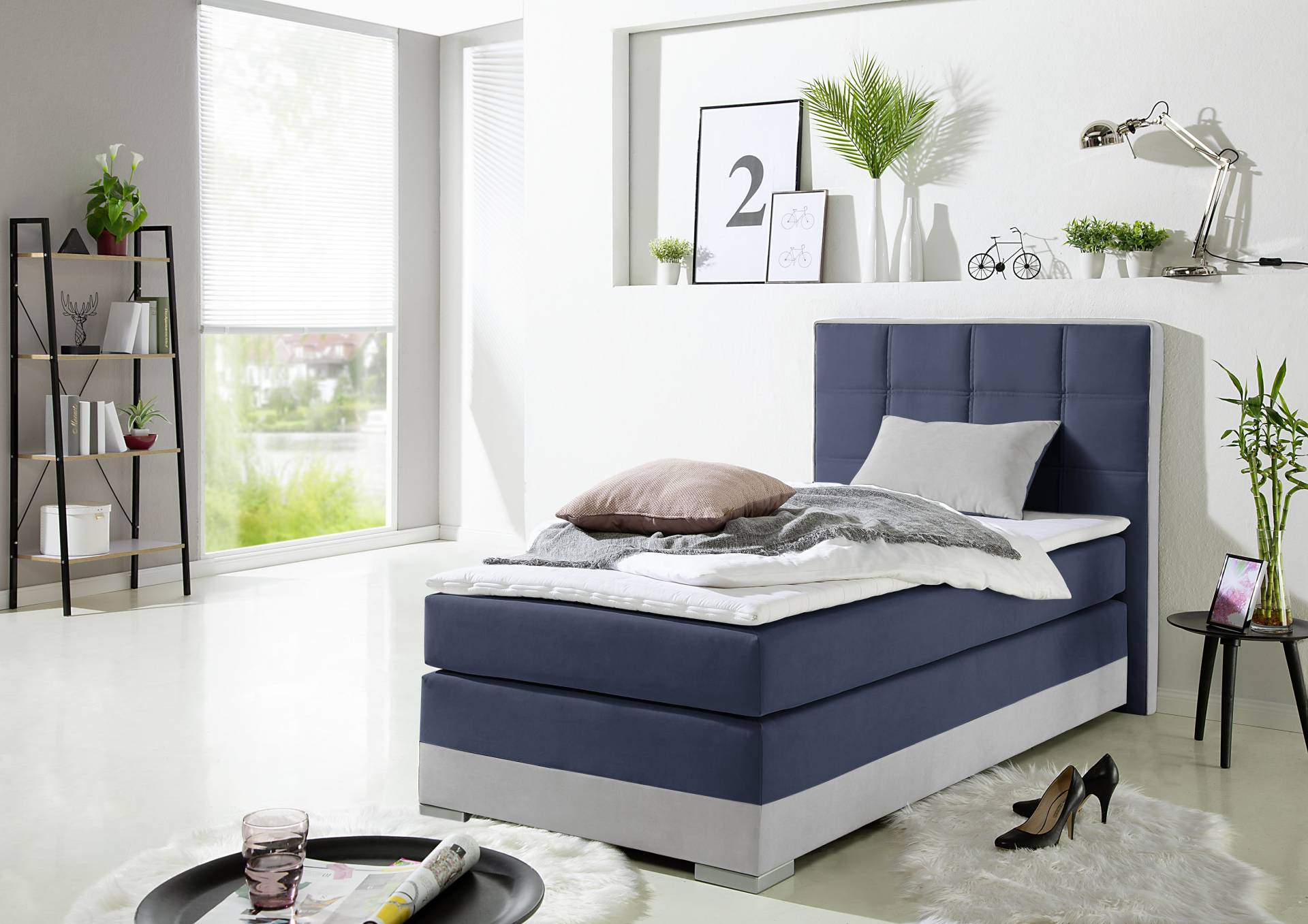 INOSIGN Boxspringbett, inklusive Topper und Wendekissen INOSIGN Boxspringbett, inklusive Topper und Wendekissen von INOSIGN