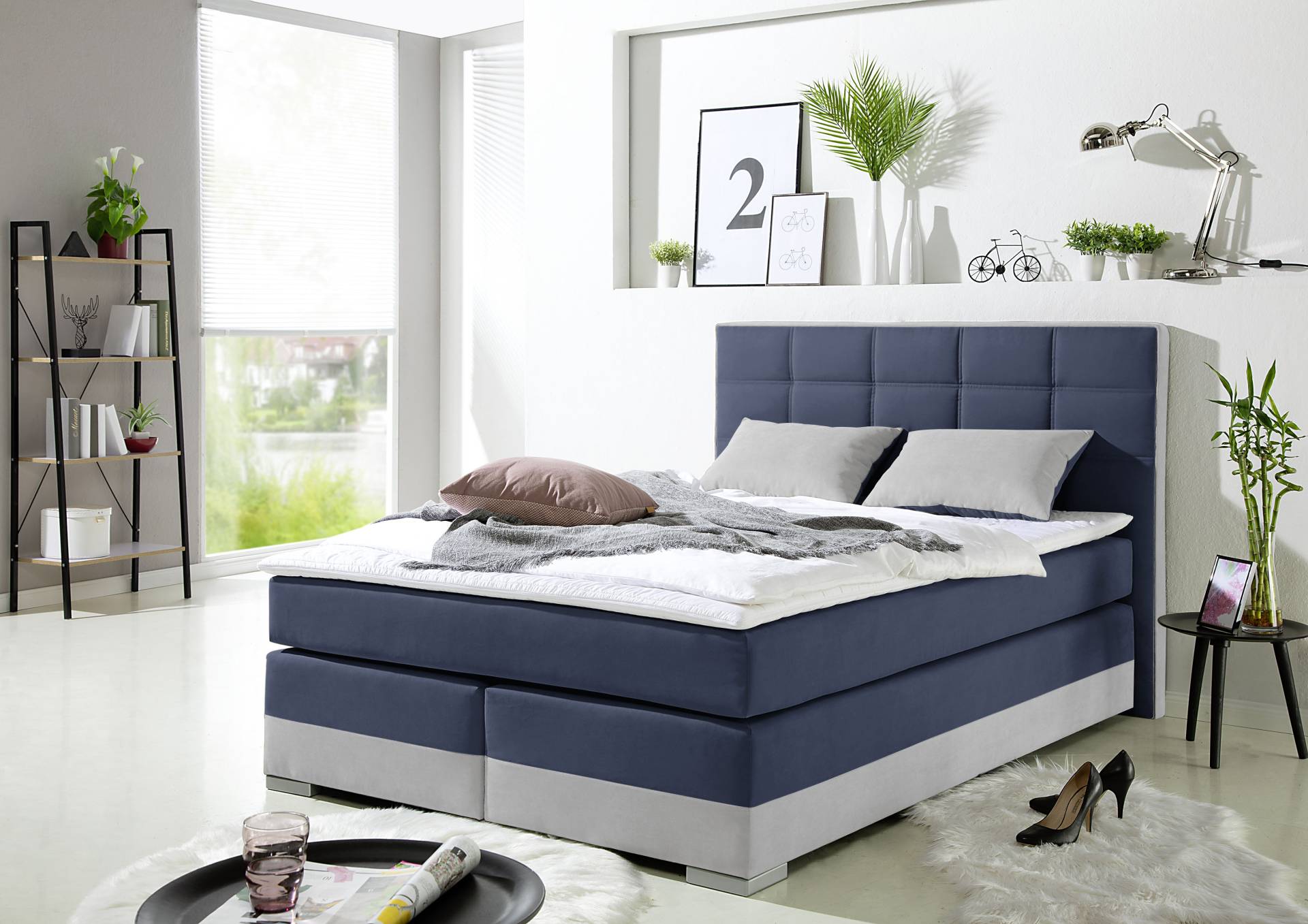INOSIGN Boxspringbett, inklusive Topper und Wendekissen INOSIGN Boxspringbett, inklusive Topper und Wendekissen von INOSIGN