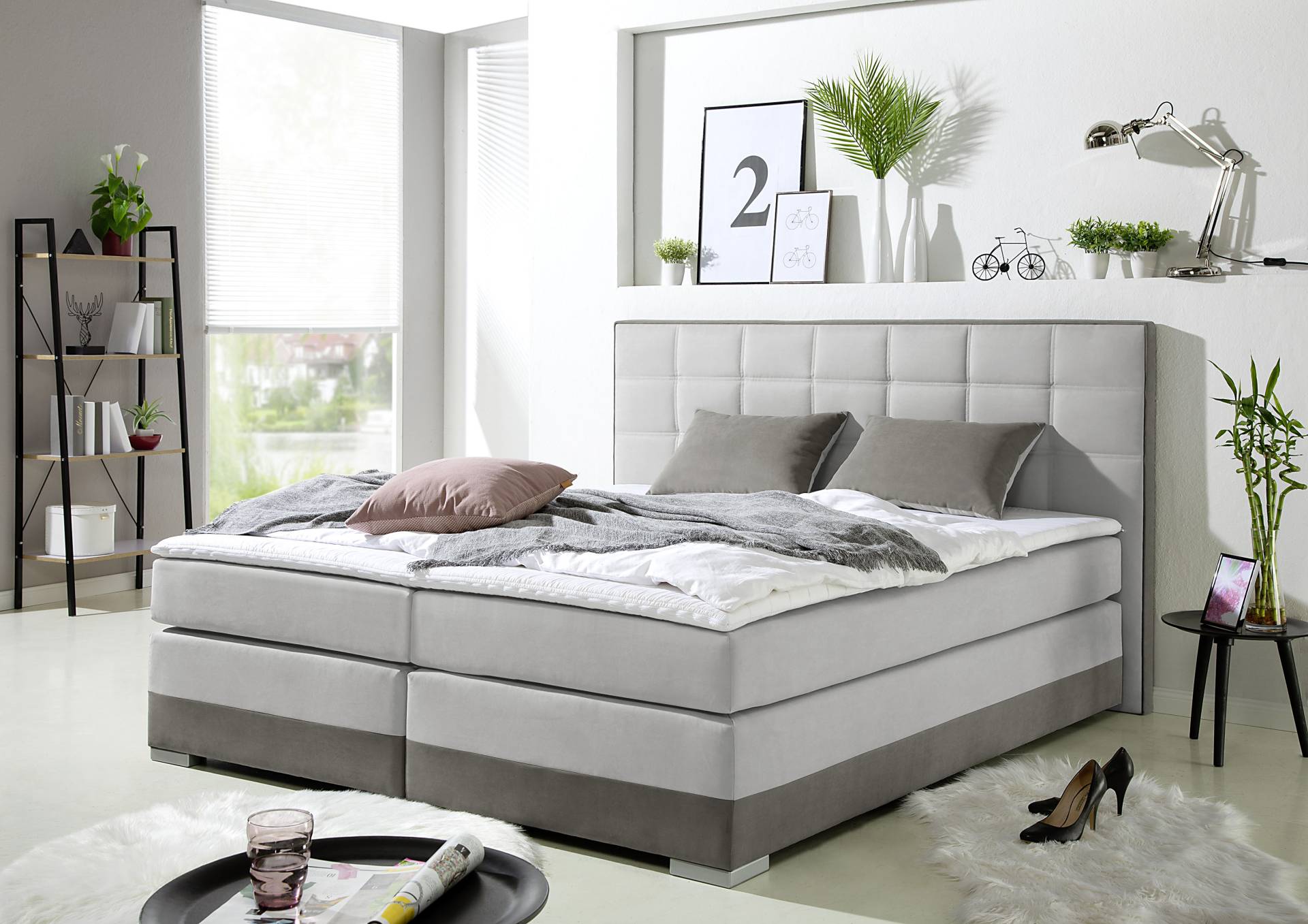 INOSIGN Boxspringbett, inklusive Topper und Wendekissen INOSIGN Boxspringbett, inklusive Topper und Wendekissen von INOSIGN