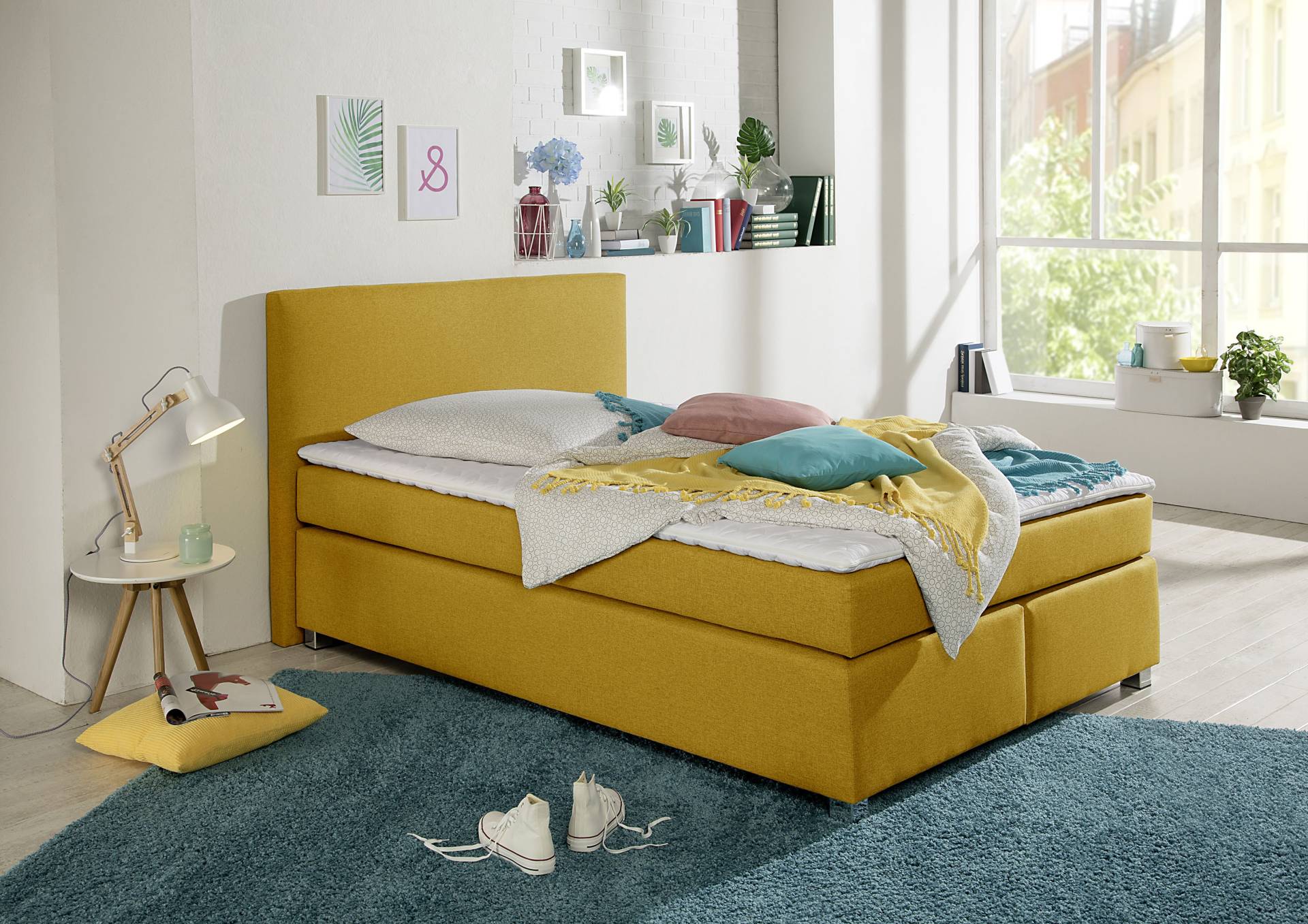 INOSIGN Boxspringbett »Eliana«, inkl. Topper, in 4 Breiten, 3 Matratzenarten und 2 Härtegraden INOSIGN Boxspringbett »Eliana«, inkl. Topper, in 4 Breiten, 3 Matratzenarten und 2 Härtegraden von INOSIGN