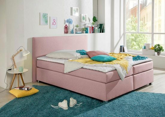 INOSIGN Boxspringbett »Eliana«, inkl. Topper, in 4 Breiten, 3 Matratzenarten und 2 Härtegraden von INOSIGN