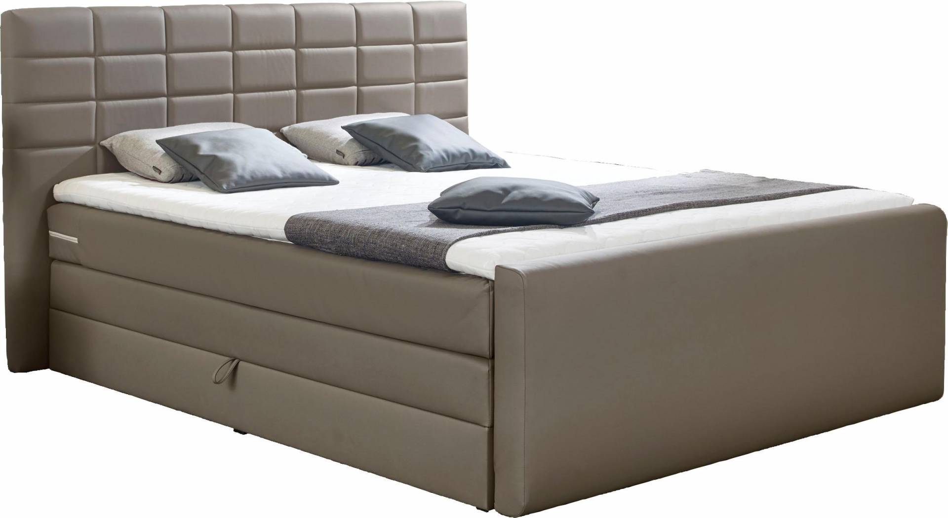 INOSIGN Boxspringbett »Lethbridge«, inkl. Bettkasten und Topper, zwei Matratzenarten in H2 INOSIGN Boxspringbett »Lethbridge«, inkl. Bettkasten und Topper, zwei Matratzenarten in H2 von INOSIGN