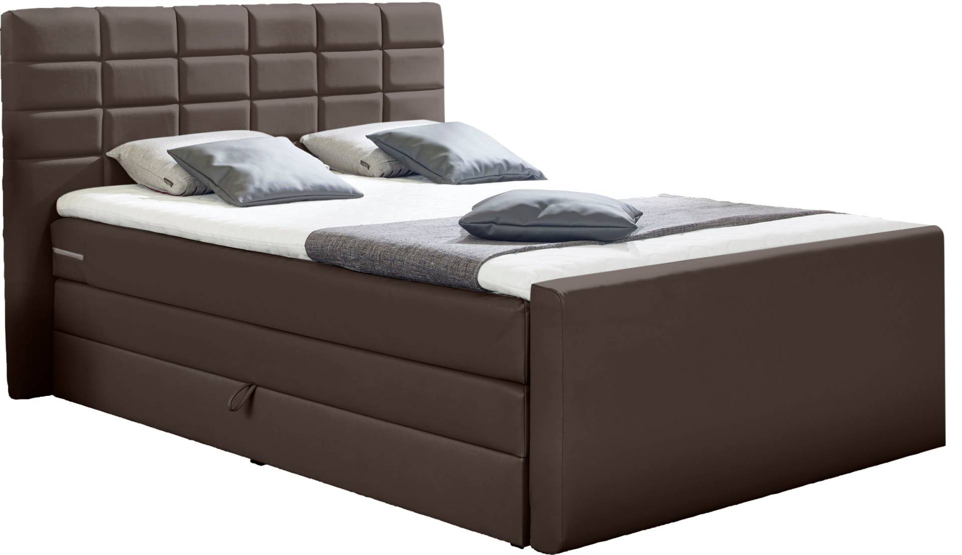 INOSIGN Boxspringbett »Lethbridge«, inkl. Bettkasten und Topper, zwei Matratzenarten in H2 INOSIGN Boxspringbett »Lethbridge«, inkl. Bettkasten und Topper, zwei Matratzenarten in H2 von INOSIGN
