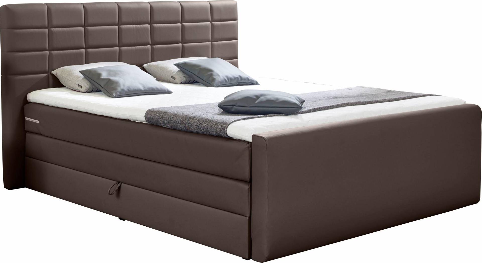 INOSIGN Boxspringbett »Lethbridge«, inkl. Bettkasten und Topper, zwei Matratzenarten in H2 INOSIGN Boxspringbett »Lethbridge«, inkl. Bettkasten und Topper, zwei Matratzenarten in H2 von INOSIGN