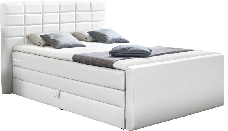 INOSIGN Boxspringbett »Lethbridge«, inkl. Bettkasten und Topper, zwei Matratzenarten in H2 von INOSIGN