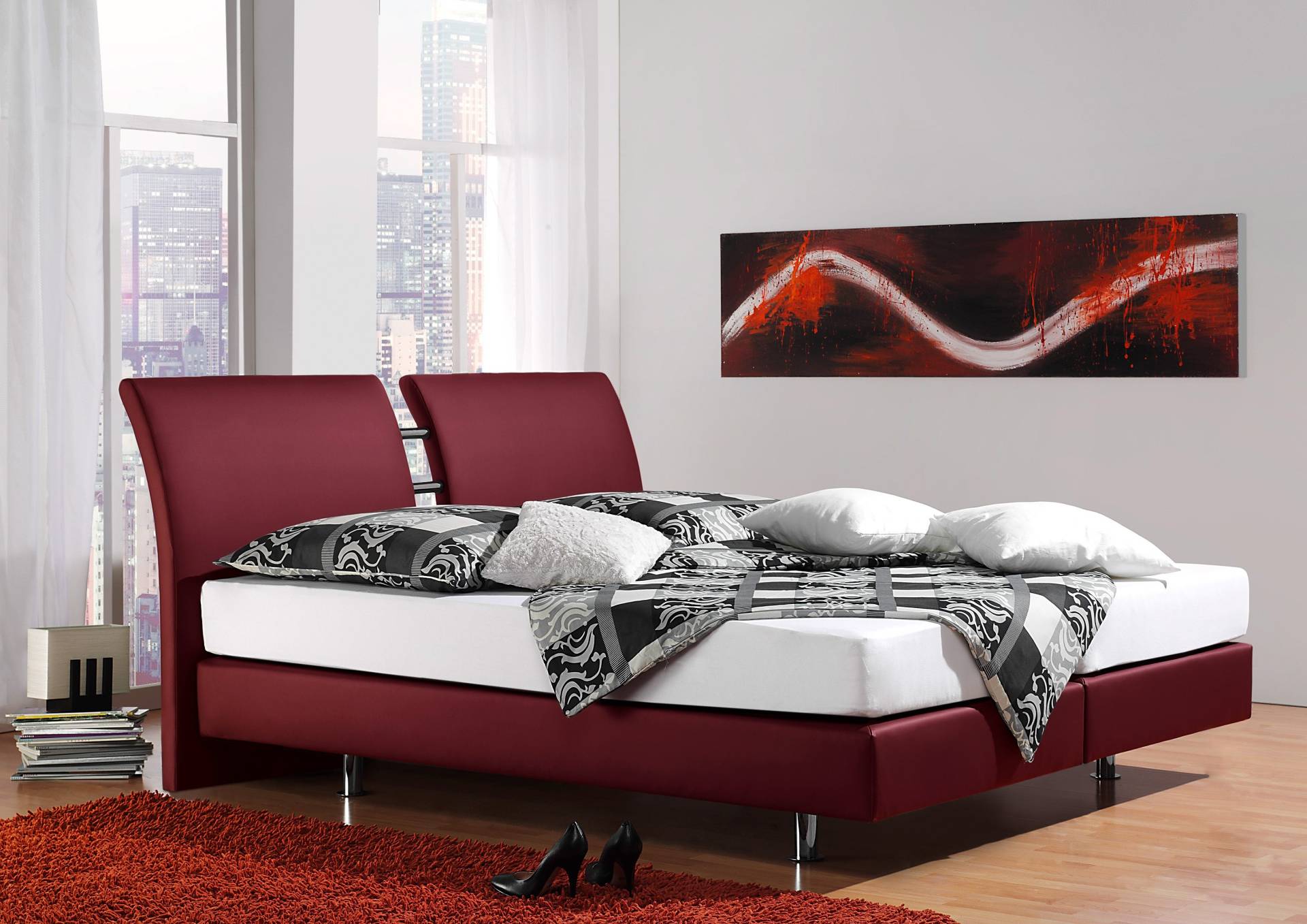 INOSIGN Boxspringbett »Polo«, in 3 Matratzenarten, 3 Breiten und 4 Farben INOSIGN Boxspringbett »Polo«, in 3 Matratzenarten, 3 Breiten und 4 Farben von INOSIGN