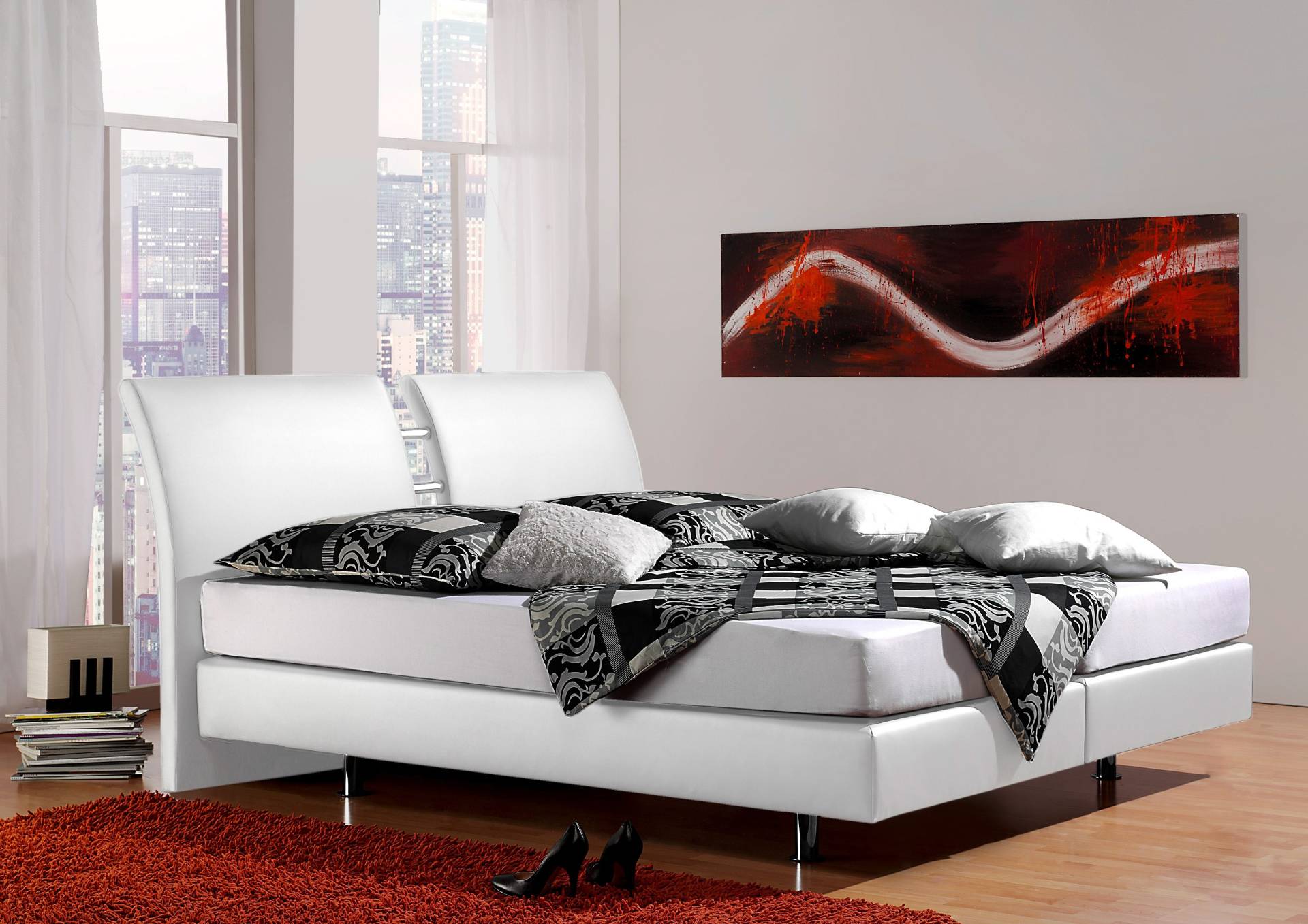 INOSIGN Boxspringbett »Polo«, in 3 Matratzenarten, 3 Breiten und 4 Farben INOSIGN Boxspringbett »Polo«, in 3 Matratzenarten, 3 Breiten und 4 Farben von INOSIGN