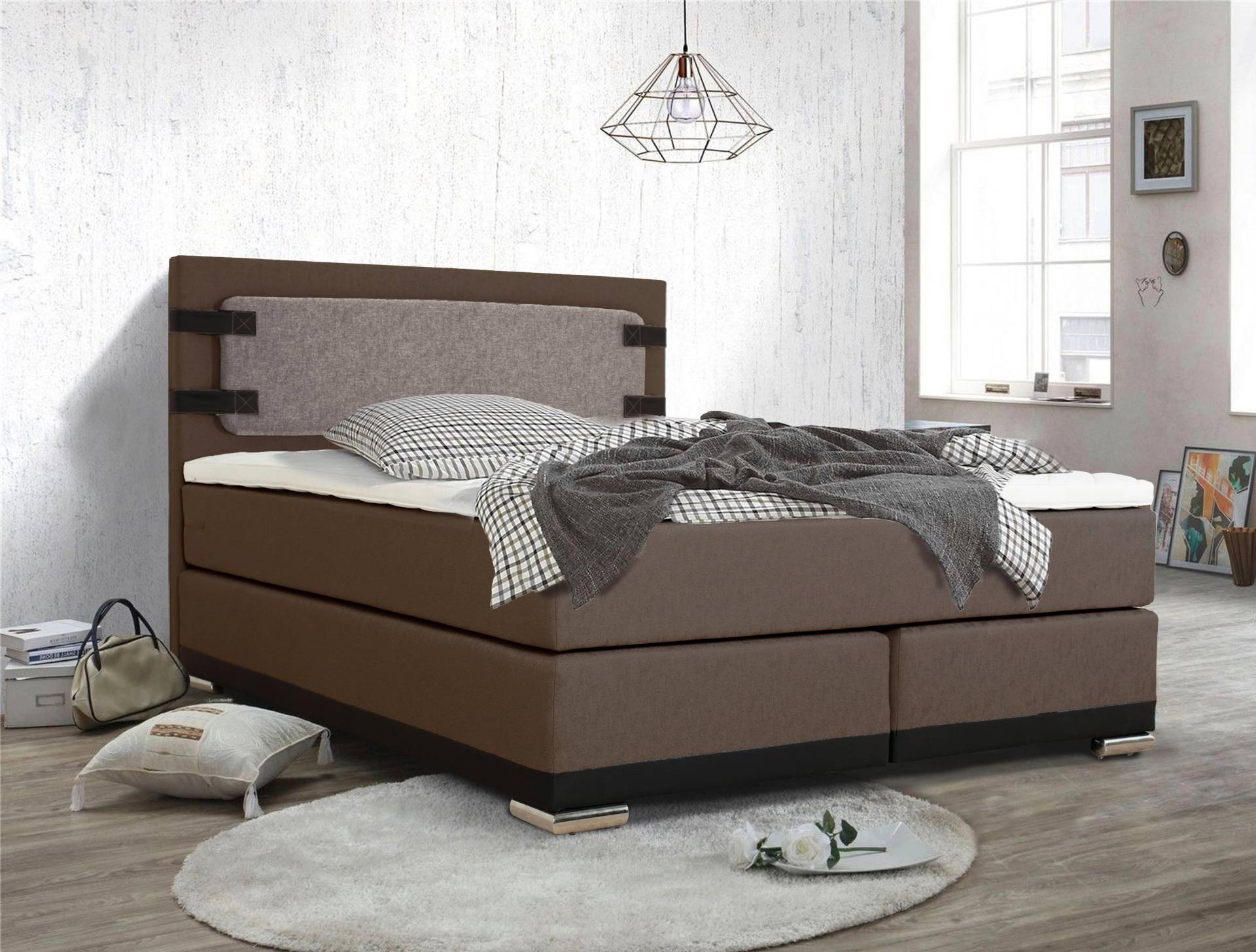 INOSIGN Boxspringbett »Strada«, incl. Topper, 3 Breiten, 3 Härtegrad-Ausführungen INOSIGN Boxspringbett »Strada«, incl. Topper, 3 Breiten, 3 Härtegrad-Ausführungen von INOSIGN