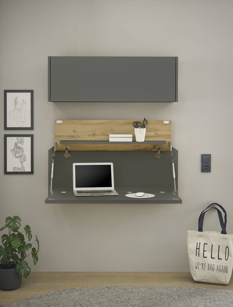 INOSIGN Büromöbel-Set »CiTY/GiRON«, (Set, 2 tlg.), Wandsekretär, Home Office von INOSIGN