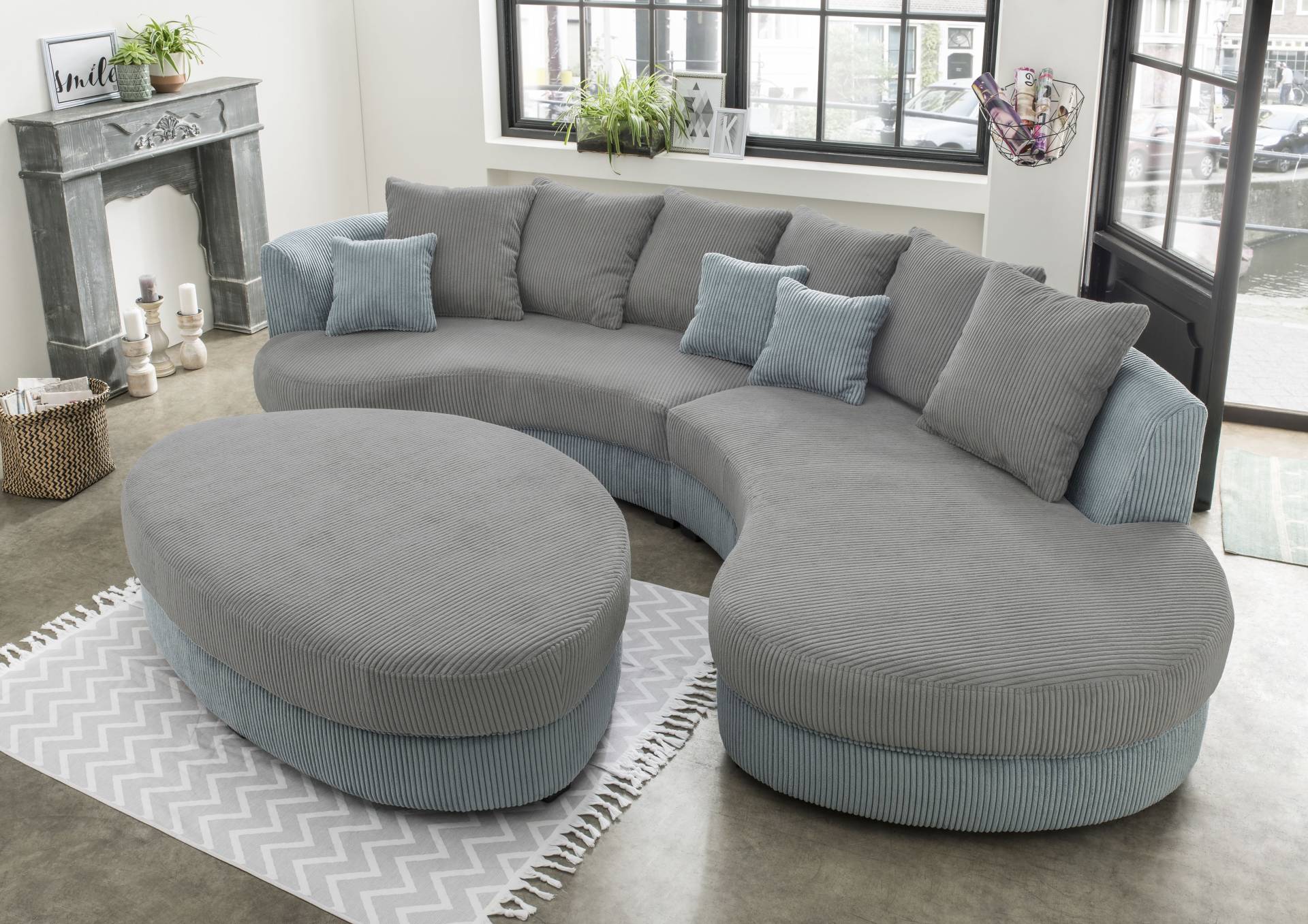 INOSIGN Ecksofa »Limoncello L-Form«, ergonomische Form von INOSIGN