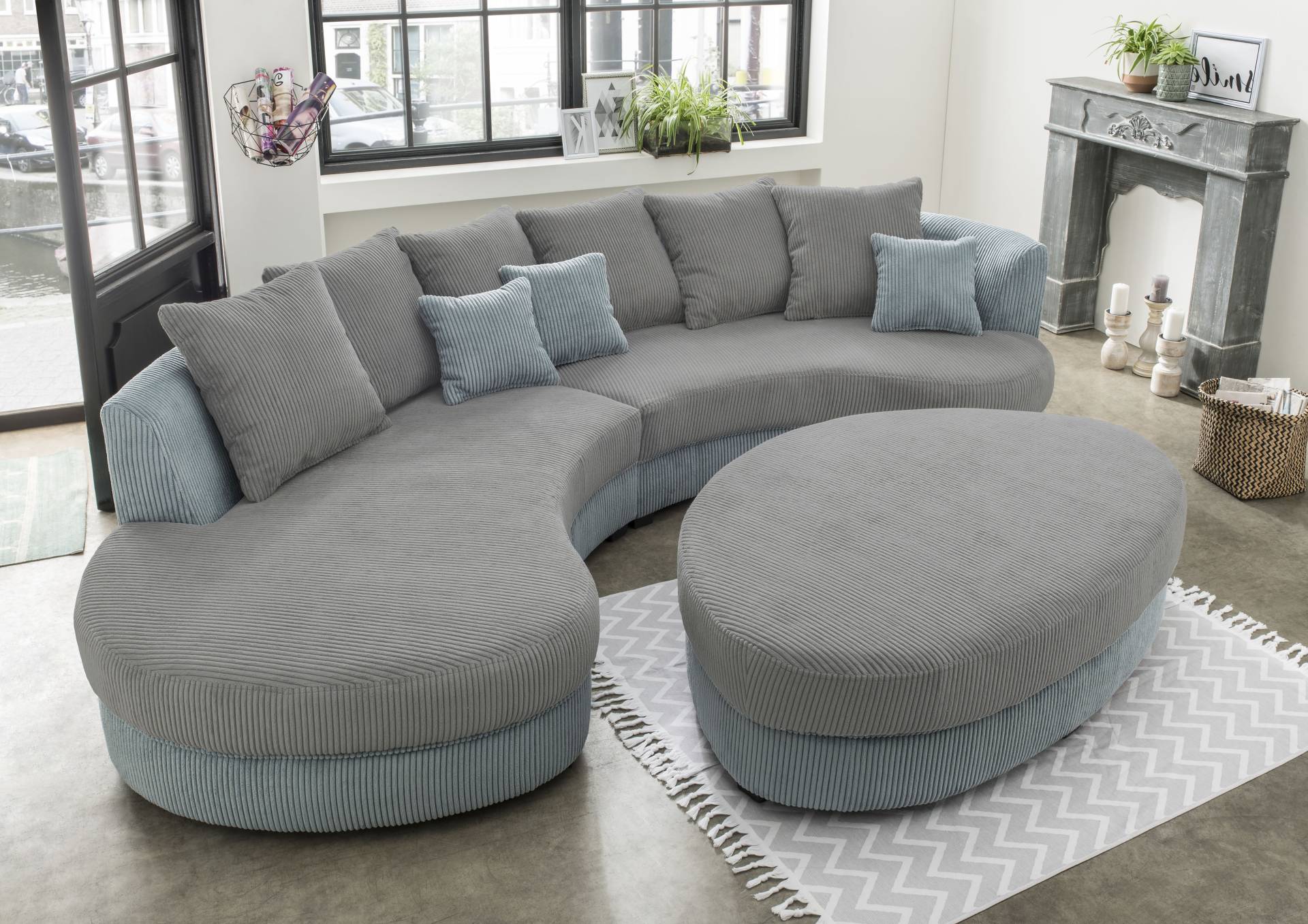 INOSIGN Ecksofa »Limoncello organische Formensprache, OTTOs Choice, L-Form«, ergonomische Form von INOSIGN