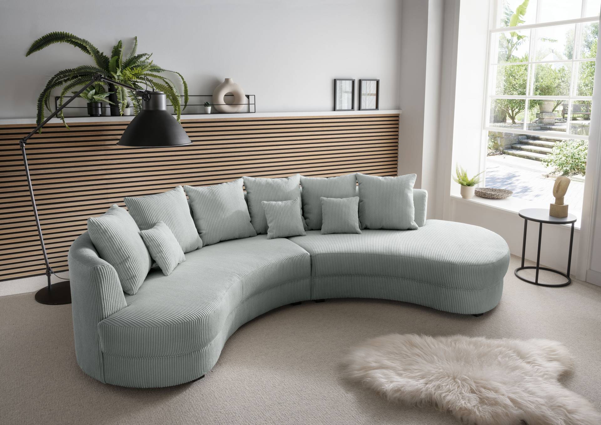INOSIGN Ecksofa »Limoncello organische Formensprache, OTTOs Choice, L-Form«, ergonomische Form von INOSIGN