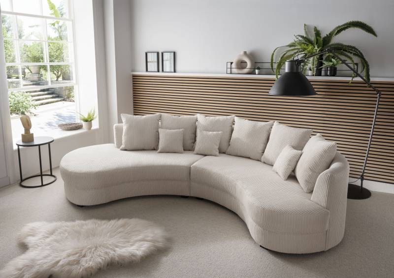 INOSIGN Ecksofa »Limoncello organische Formensprache, OTTOs Choice, L-Form«, ergonomische Form von INOSIGN
