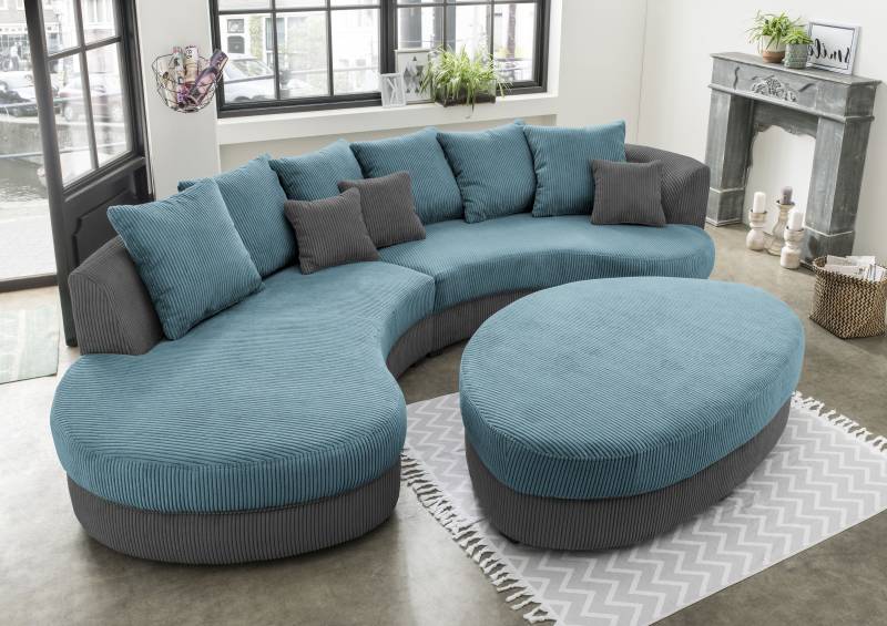 INOSIGN Ecksofa »Limoncello organische Formensprache, OTTOs Choice, L-Form«, ergonomische Form von INOSIGN