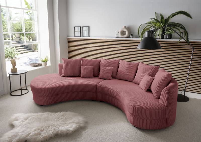INOSIGN Ecksofa »Limoncello organische Formensprache, OTTOs Choice, L-Form«, ergonomische Form von INOSIGN
