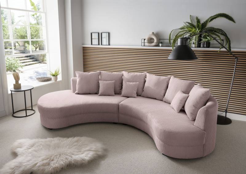 INOSIGN Ecksofa »Limoncello organische Formensprache, OTTOs Choice, L-Form«, ergonomische Form von INOSIGN