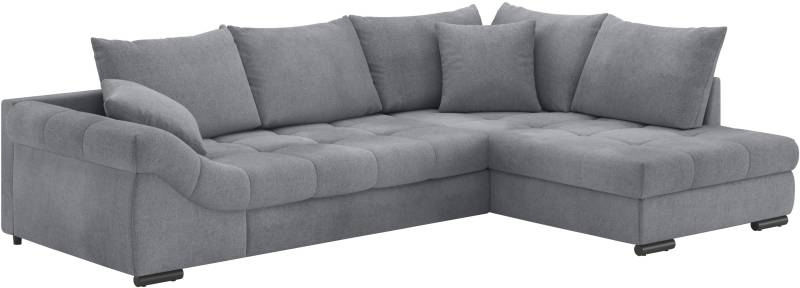 Mr. Couch Ecksofa »Allegro DuraFlex, L-Form«, Hochschläfer-Bettauszug, Kaltschaumpolsterung, bis 140 kg belastbar von Mr. Couch