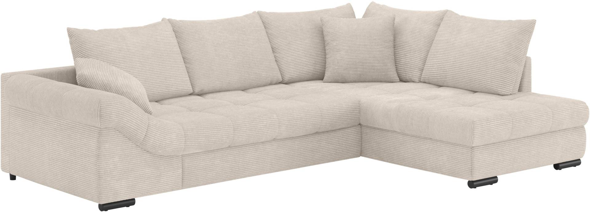 Mr. Couch Ecksofa »Allegro DuraFlex, L-Form«, Hochschläfer-Bettauszug, Kaltschaumpolsterung, bis 140 kg belastbar Mr. Couch Ecksofa »Allegro DuraFlex, L-Form«, Hochschläfer-Bettauszug, Kaltschaumpolsterung, bis 140 kg belastbar von Mr. Couch