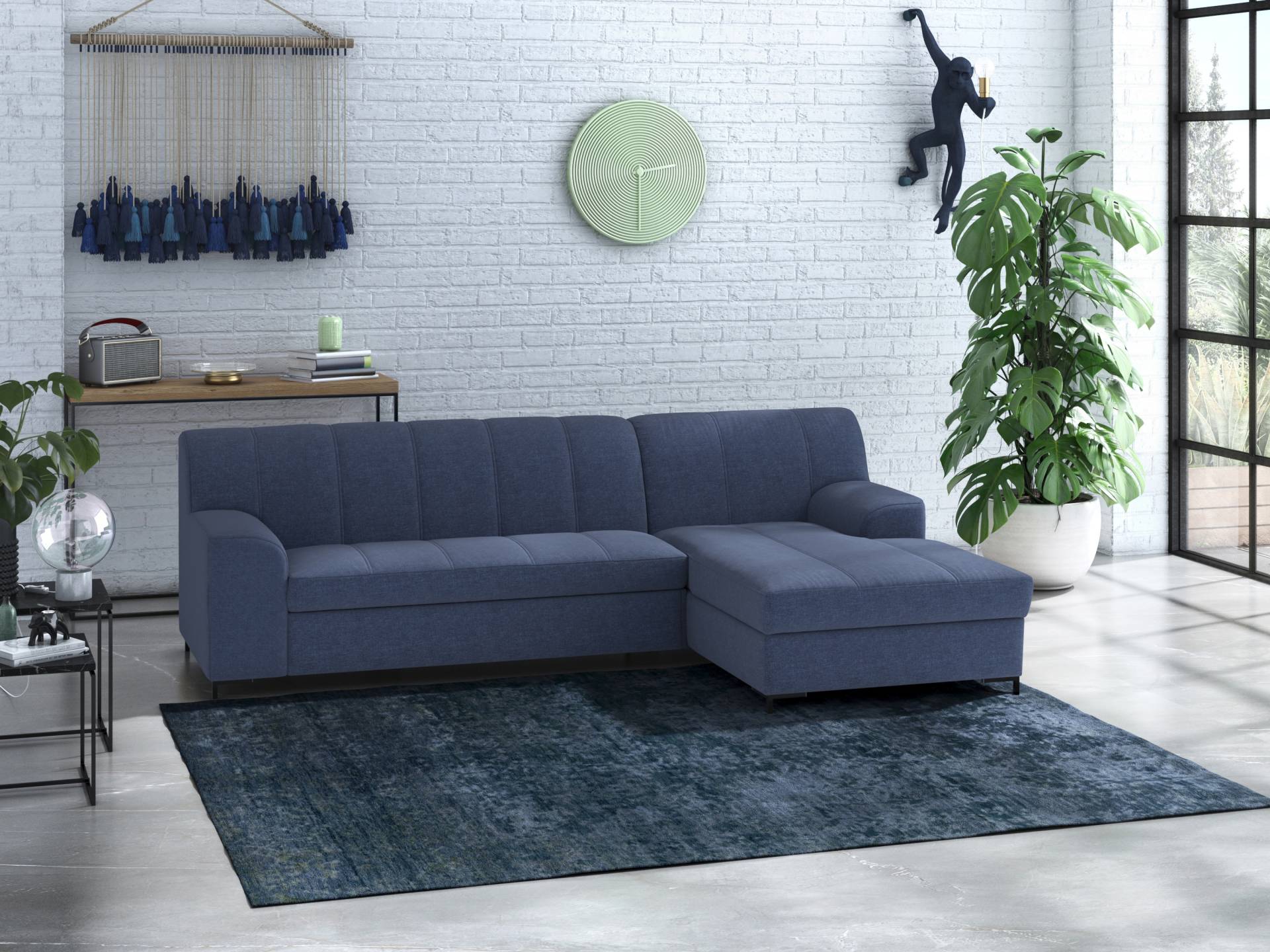 INOSIGN Ecksofa »Balme L-Form«, Inkl. Zierkissen, wahlweise mit Bettfunktion INOSIGN Ecksofa »Balme L-Form«, Inkl. Zierkissen, wahlweise mit Bettfunktion von INOSIGN