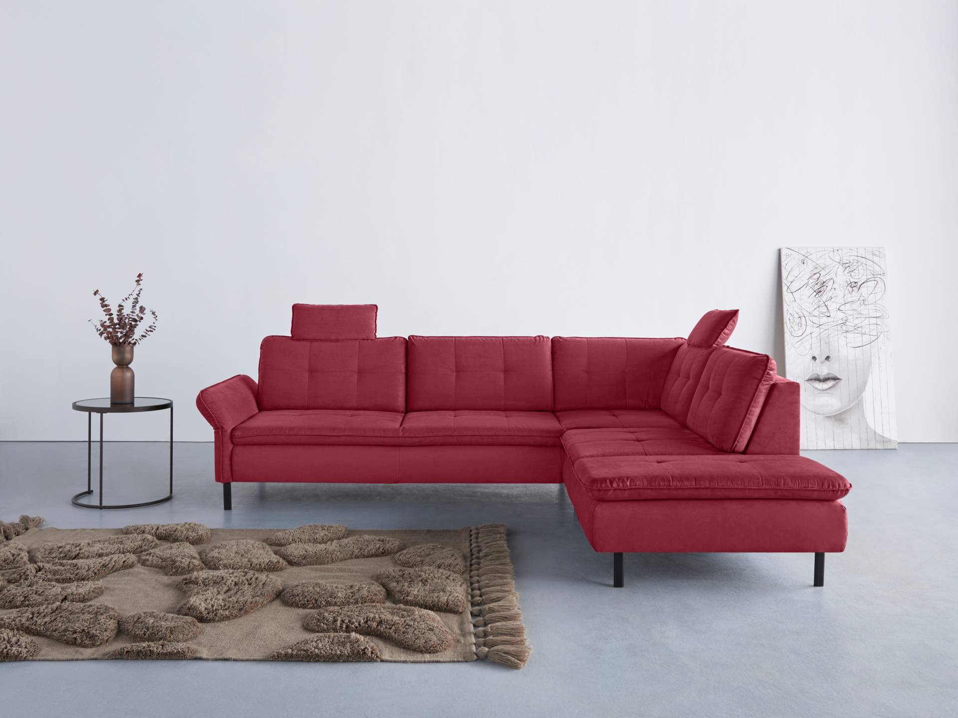INOSIGN Ecksofa »Birkholm L-Form«, Armlehnverstellung, auch in Easy Clean Bezug - mit Wasser zu reinigen INOSIGN Ecksofa »Birkholm L-Form«, Armlehnverstellung, auch in Easy Clean Bezug - mit Wasser zu reinigen von INOSIGN