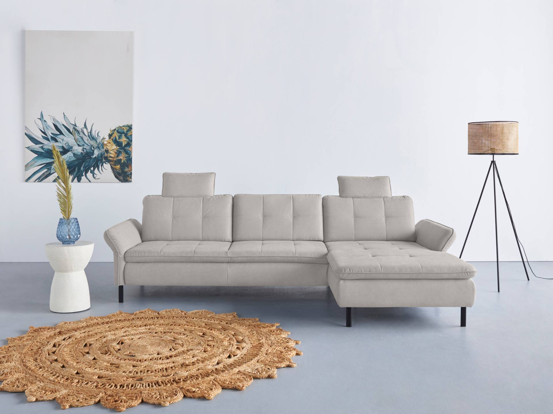 INOSIGN Ecksofa »Birkholm L-Form«, Armlehnverstellung, auch in Easy Clean Bezug - mit Wasser zu reinigen INOSIGN Ecksofa »Birkholm L-Form«, Armlehnverstellung, auch in Easy Clean Bezug - mit Wasser zu reinigen von INOSIGN