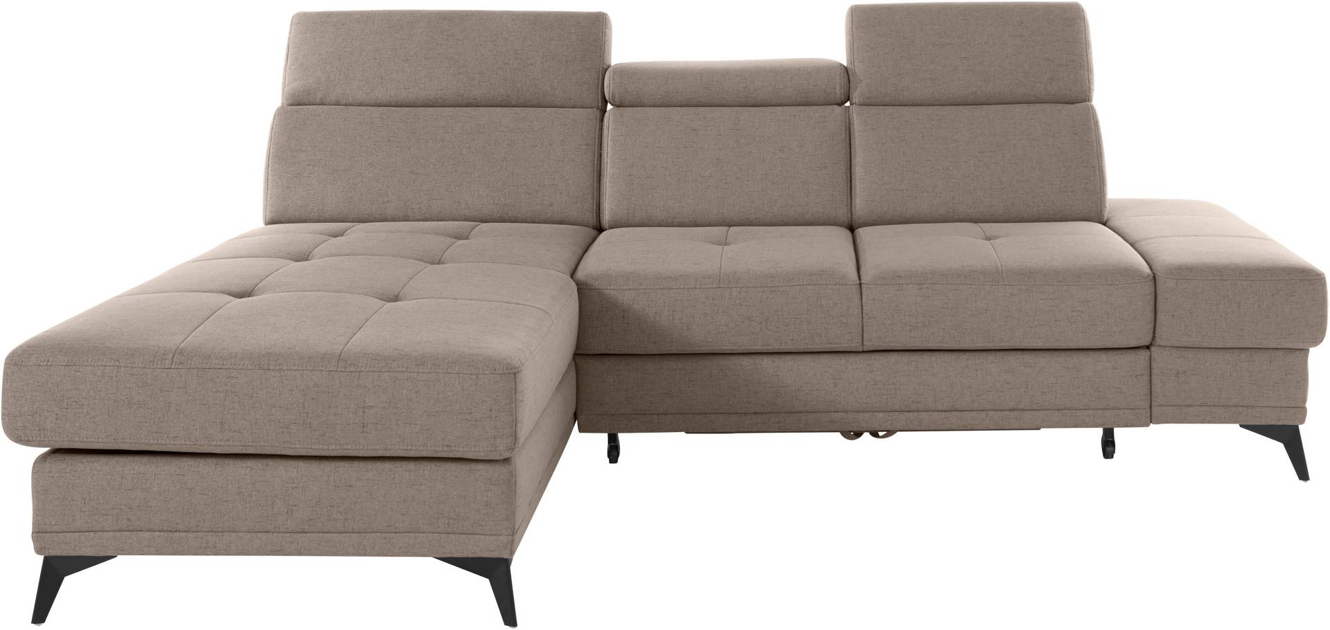 INOSIGN Ecksofa »Cardiz L-Form«, inkl.Kopfteilverstellung und Federkern wahlweise mit Bettfunktion INOSIGN Ecksofa »Cardiz L-Form«, inkl.Kopfteilverstellung und Federkern wahlweise mit Bettfunktion von INOSIGN