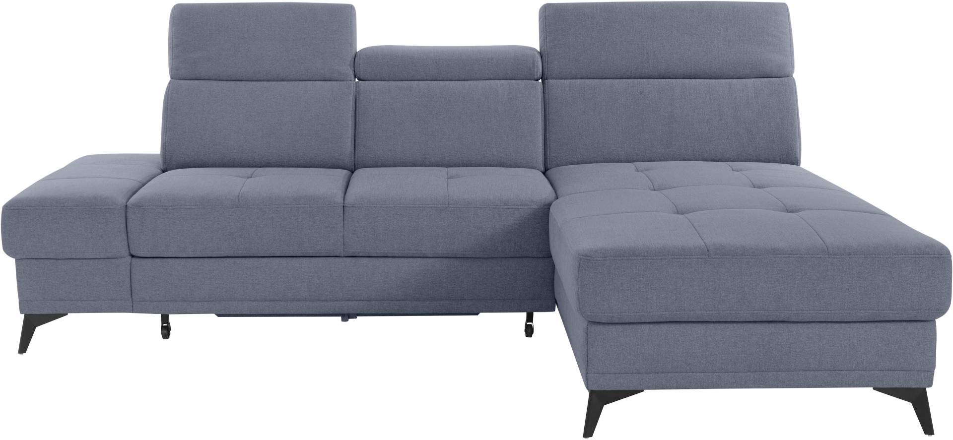INOSIGN Ecksofa »Cardiz L-Form«, inkl.Kopfteilverstellung und Federkern wahlweise mit Bettfunktion von INOSIGN