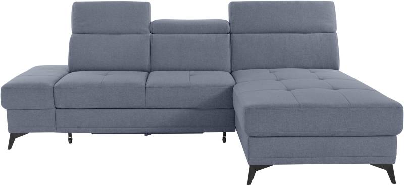 INOSIGN Ecksofa »Cardiz L-Form«, inkl.Kopfteilverstellung und Federkern wahlweise mit Bettfunktion von INOSIGN