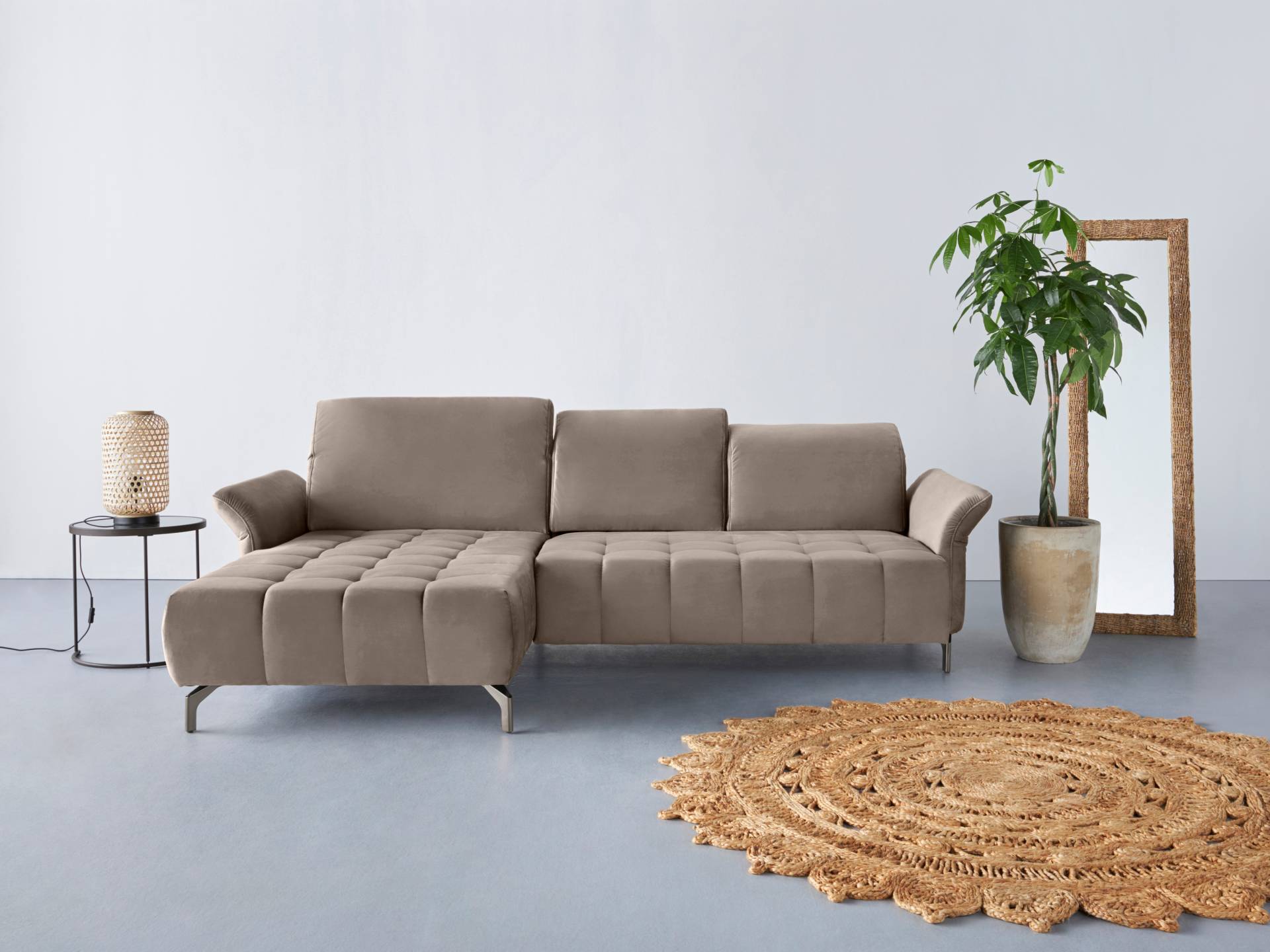 INOSIGN Ecksofa »Fresh L-Form«, Federkern, wahlweise Kopfteilverstellung und motorischer Vorziehsitz INOSIGN Ecksofa »Fresh L-Form«, Federkern, wahlweise Kopfteilverstellung und motorischer Vorziehsitz von INOSIGN