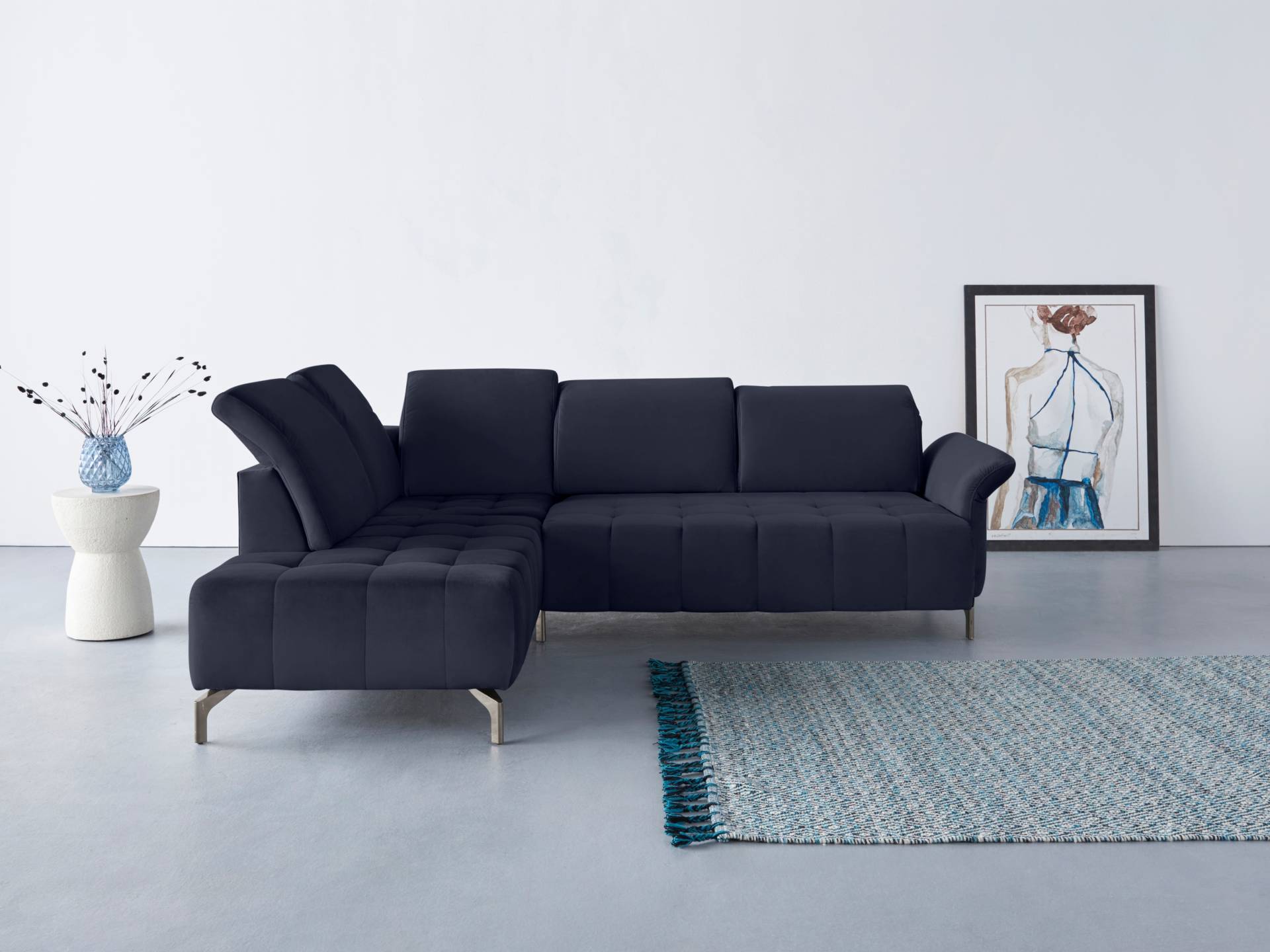 INOSIGN Ecksofa »Fresh L-Form«, Federkern, wahlweise Kopfteilverstellung und motorischer Vorziehsitz INOSIGN Ecksofa »Fresh L-Form«, Federkern, wahlweise Kopfteilverstellung und motorischer Vorziehsitz von INOSIGN