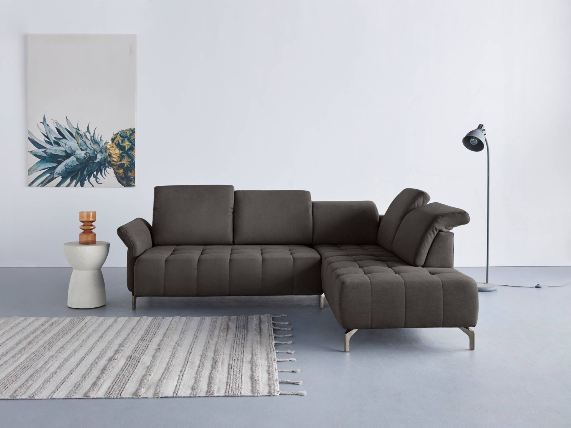 INOSIGN Ecksofa »Fresh L-Form«, Federkern, wahlweise Kopfteilverstellung und motorischer Vorziehsitz INOSIGN Ecksofa »Fresh L-Form«, Federkern, wahlweise Kopfteilverstellung und motorischer Vorziehsitz von INOSIGN