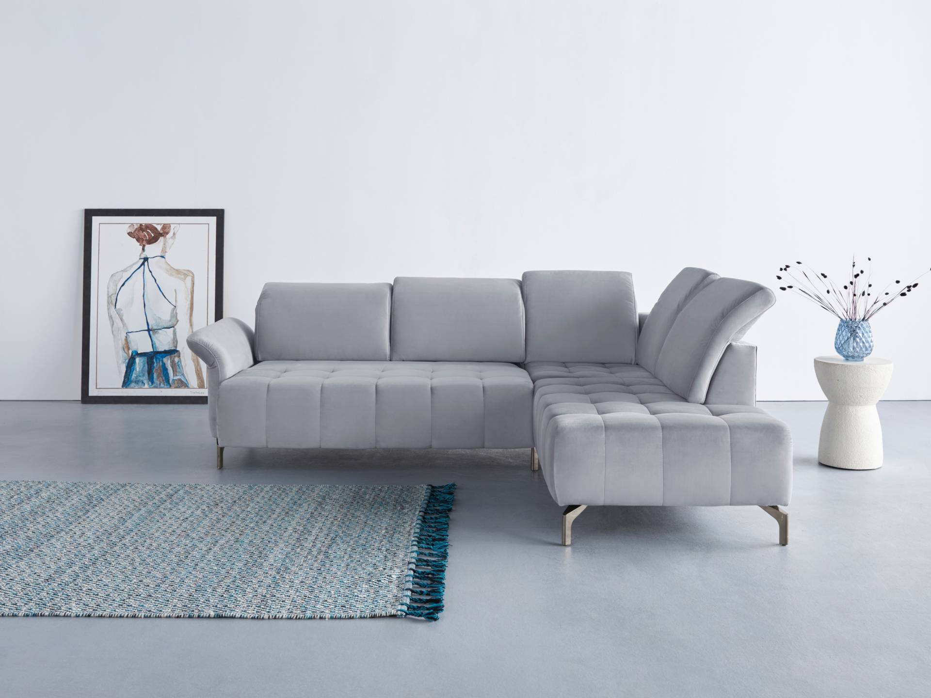 INOSIGN Ecksofa »Fresh L-Form«, Federkern, wahlweise Kopfteilverstellung und motorischer Vorziehsitz INOSIGN Ecksofa »Fresh L-Form«, Federkern, wahlweise Kopfteilverstellung und motorischer Vorziehsitz von INOSIGN