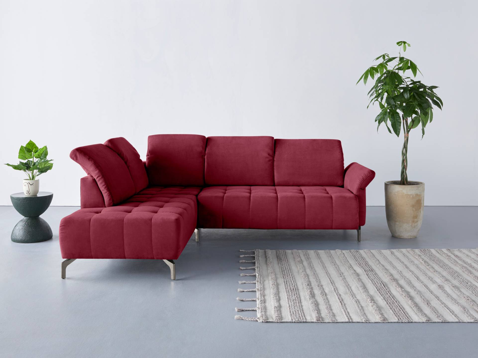 INOSIGN Ecksofa »Fresh L-Form«, Federkern, wahlweise Kopfteilverstellung und motorischer Vorziehsitz INOSIGN Ecksofa »Fresh L-Form«, Federkern, wahlweise Kopfteilverstellung und motorischer Vorziehsitz von INOSIGN