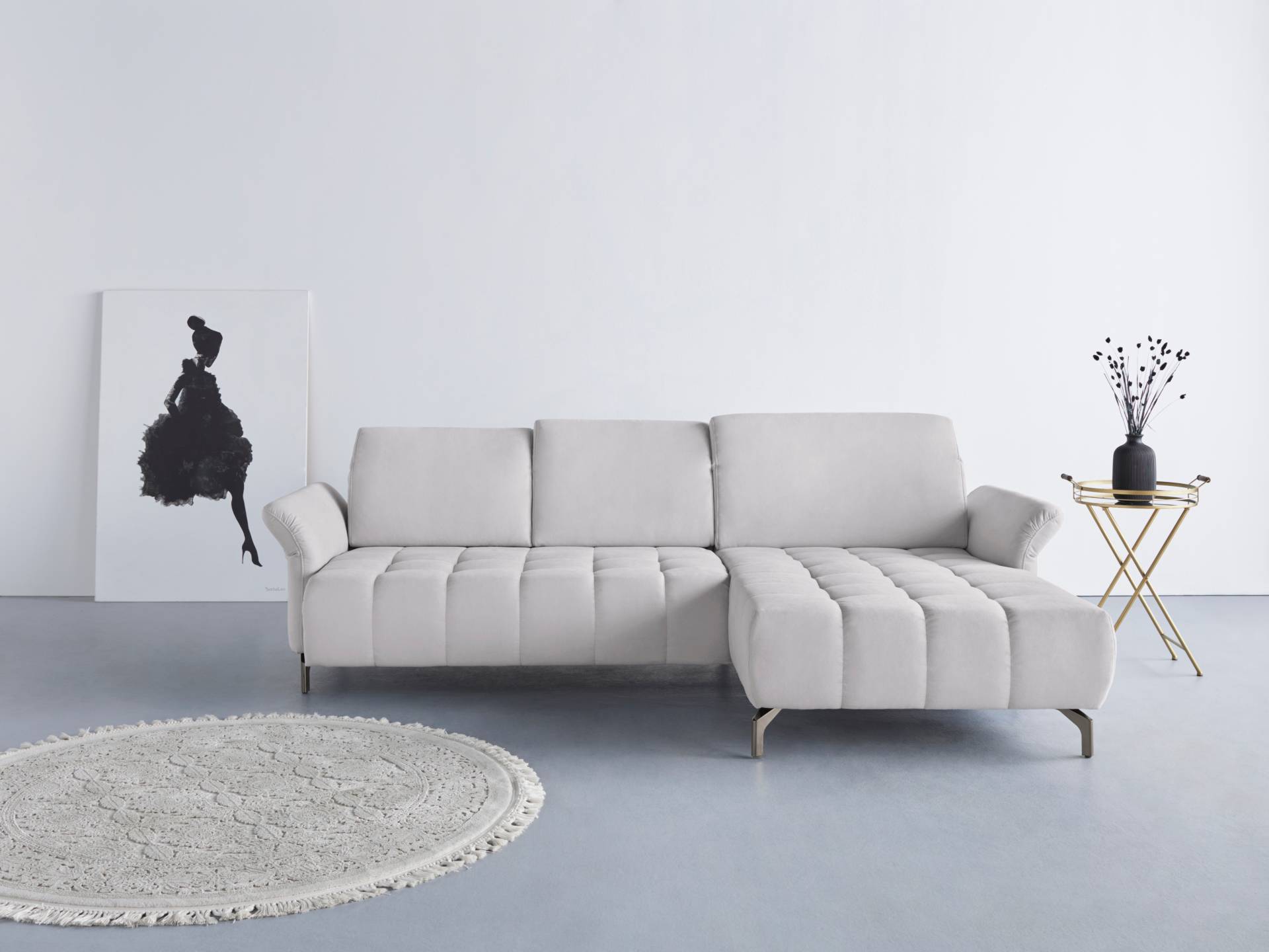 INOSIGN Ecksofa »Fresh L-Form«, Federkern, wahlweise Kopfteilverstellung und motorischer Vorziehsitz INOSIGN Ecksofa »Fresh L-Form«, Federkern, wahlweise Kopfteilverstellung und motorischer Vorziehsitz von INOSIGN
