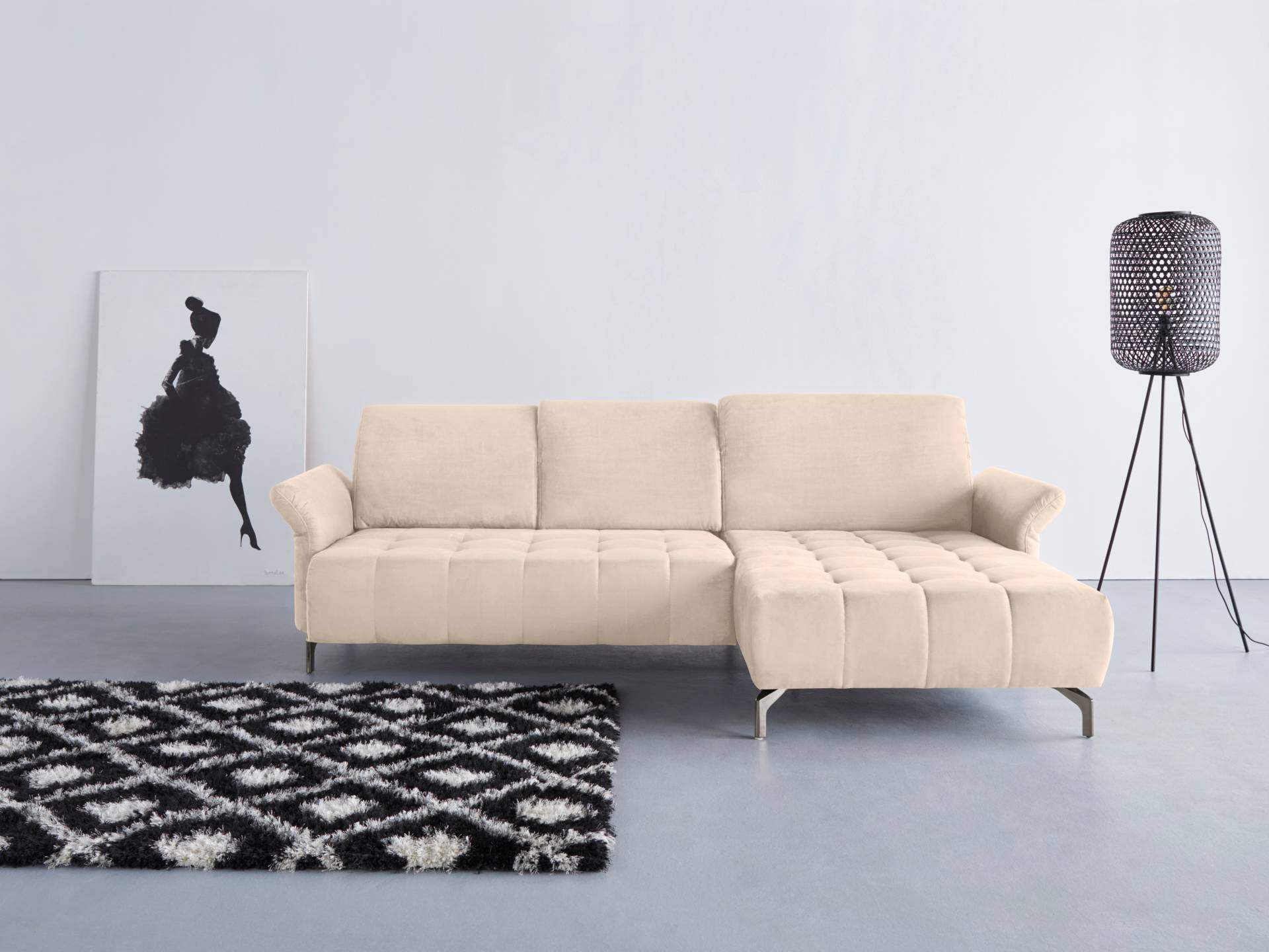 INOSIGN Ecksofa »Fresh L-Form«, Federkern, wahlweise Kopfteilverstellung und motorischer Vorziehsitz INOSIGN Ecksofa »Fresh L-Form«, Federkern, wahlweise Kopfteilverstellung und motorischer Vorziehsitz von INOSIGN
