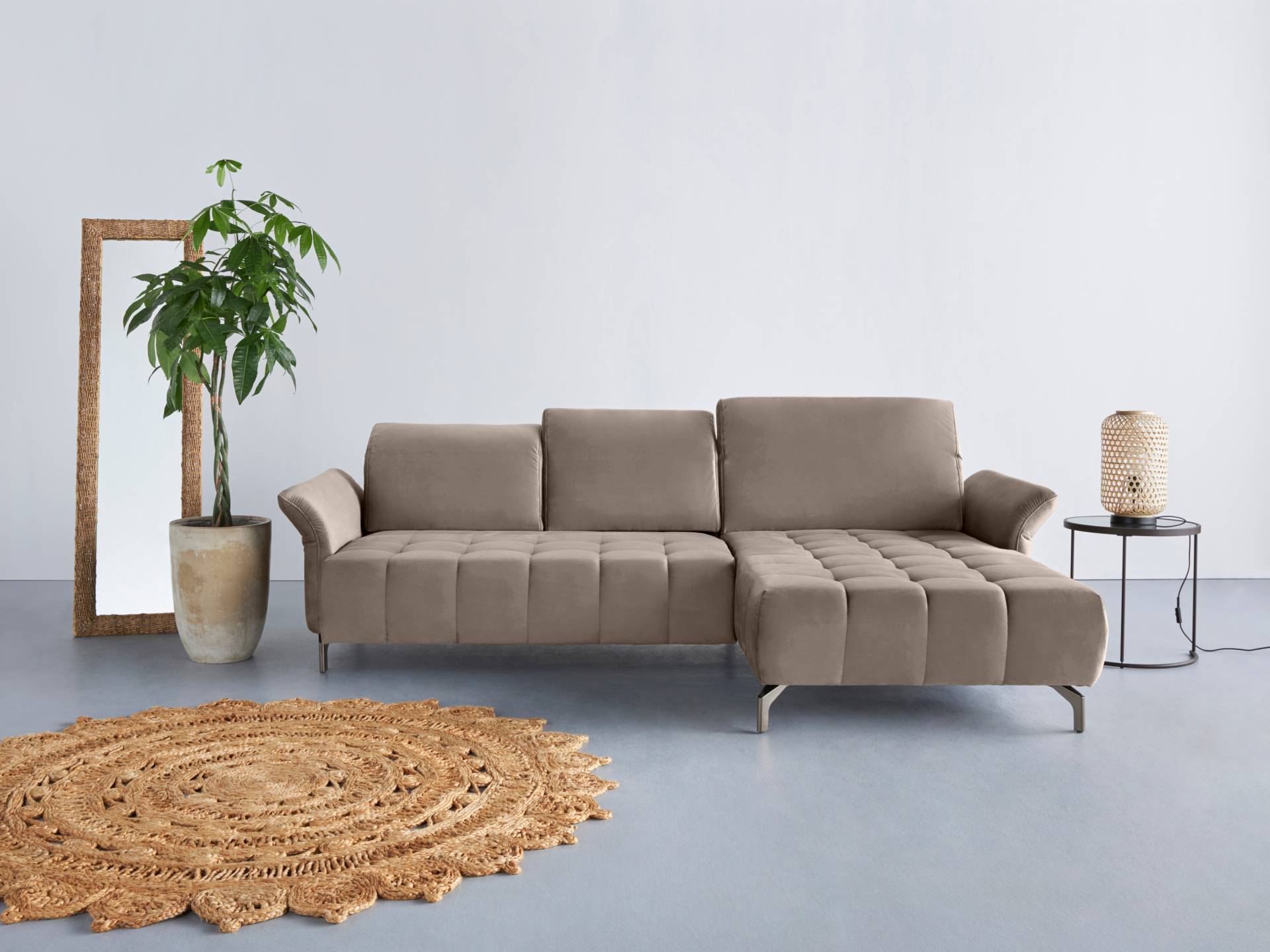 INOSIGN Ecksofa »Fresh L-Form«, Federkern, wahlweise Kopfteilverstellung und motorischer Vorziehsitz INOSIGN Ecksofa »Fresh L-Form«, Federkern, wahlweise Kopfteilverstellung und motorischer Vorziehsitz von INOSIGN