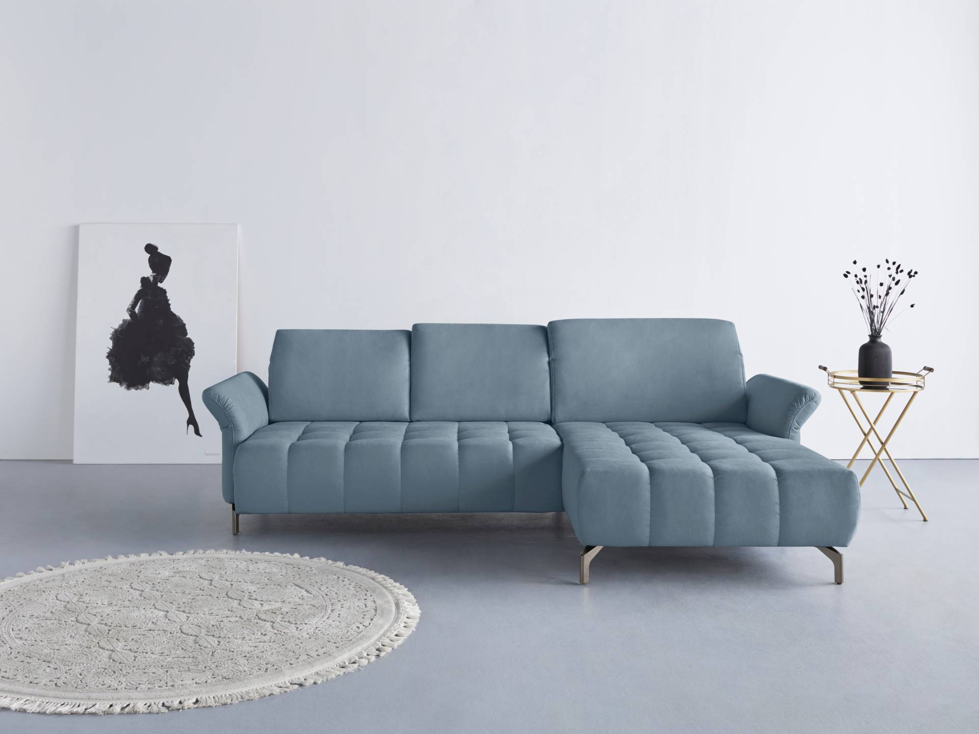 INOSIGN Ecksofa »Fresh L-Form«, Federkern, wahlweise Kopfteilverstellung und motorischer Vorziehsitz INOSIGN Ecksofa »Fresh L-Form«, Federkern, wahlweise Kopfteilverstellung und motorischer Vorziehsitz von INOSIGN