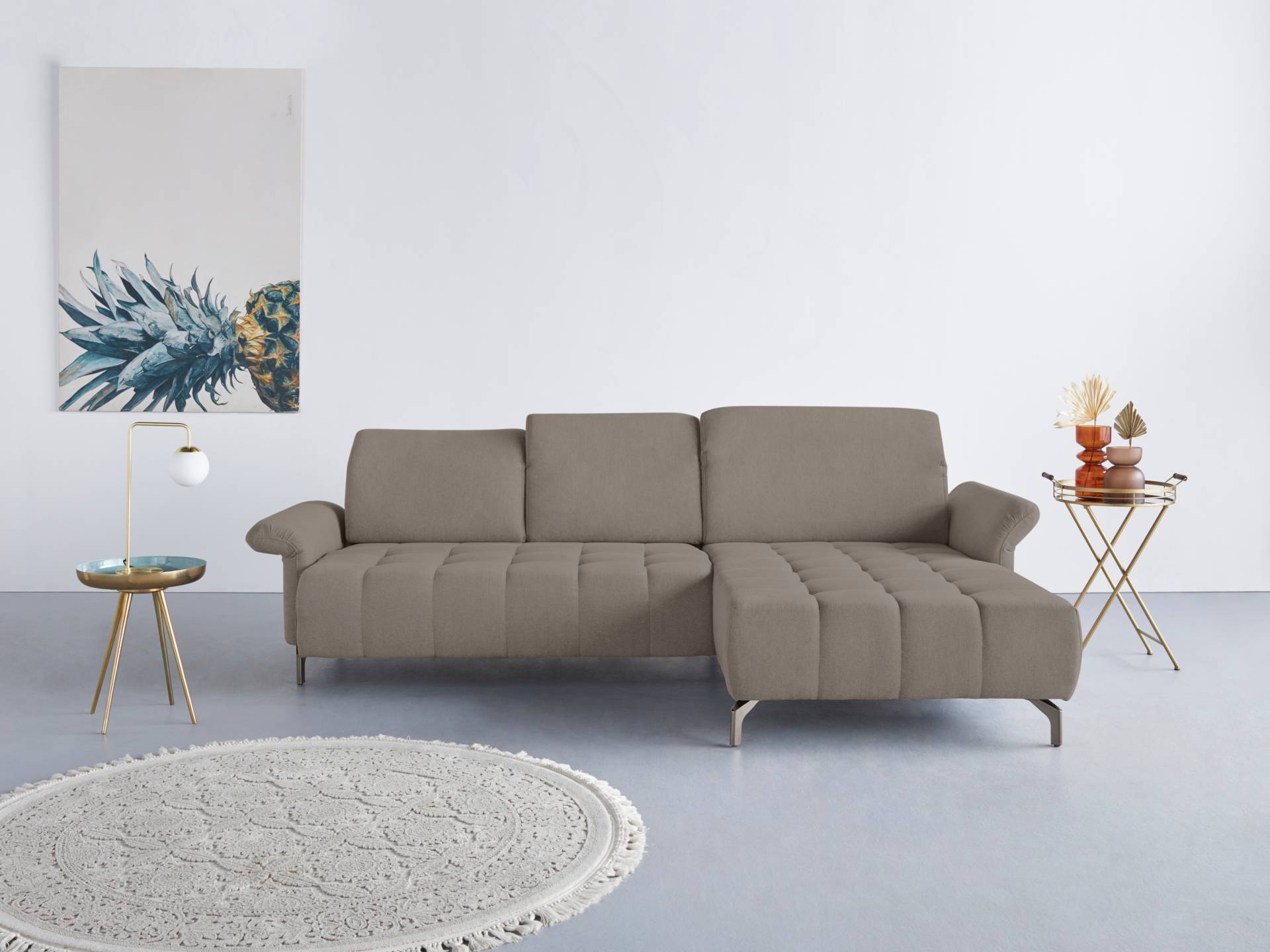 INOSIGN Ecksofa »Fresh L-Form«, Federkern, wahlweise Kopfteilverstellung und motorischer Vorziehsitz INOSIGN Ecksofa »Fresh L-Form«, Federkern, wahlweise Kopfteilverstellung und motorischer Vorziehsitz von INOSIGN