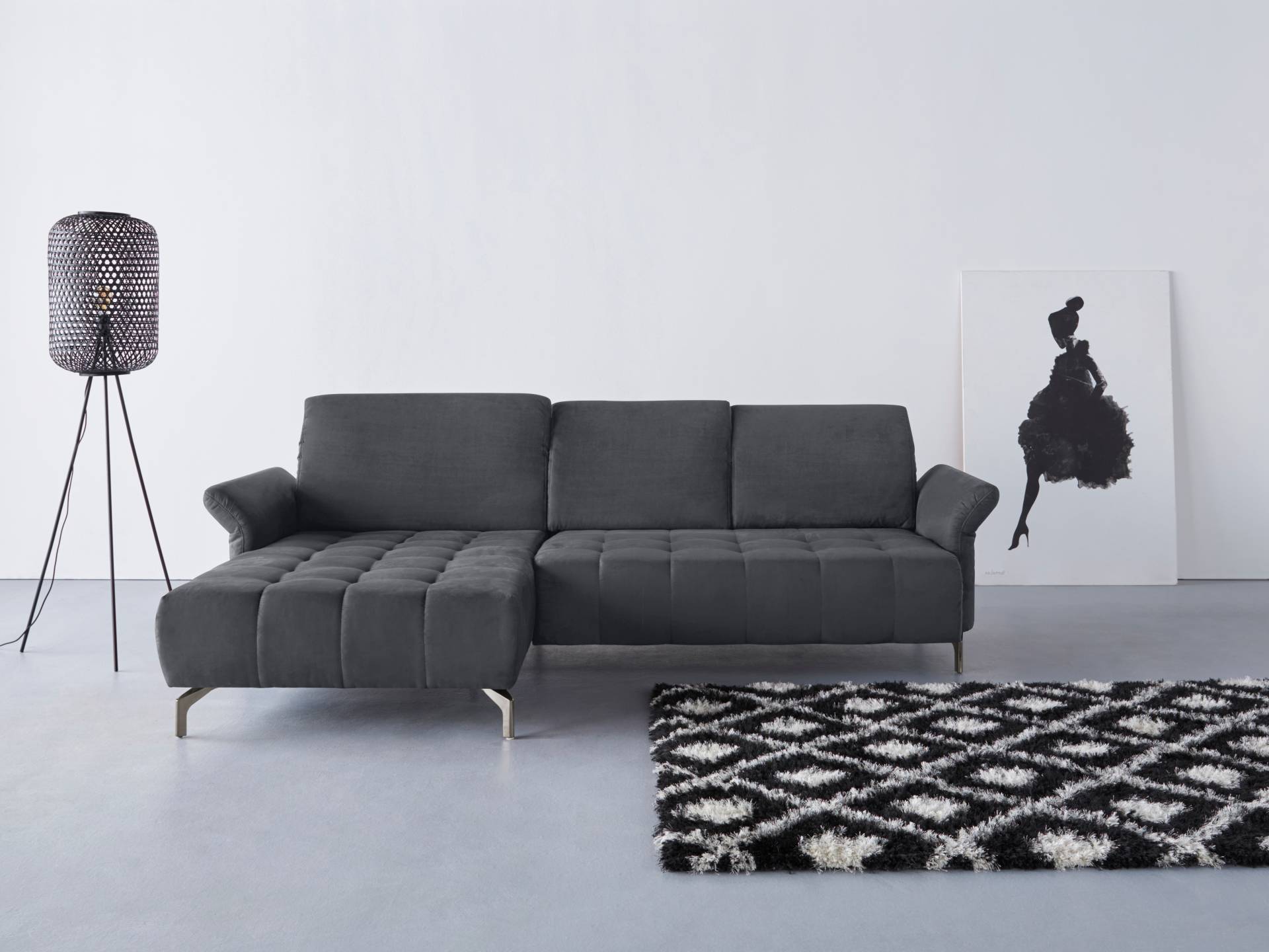 INOSIGN Ecksofa »Fresh L-Form«, Federkern, wahlweise Kopfteilverstellung und motorischer Vorziehsitz INOSIGN Ecksofa »Fresh L-Form«, Federkern, wahlweise Kopfteilverstellung und motorischer Vorziehsitz von INOSIGN