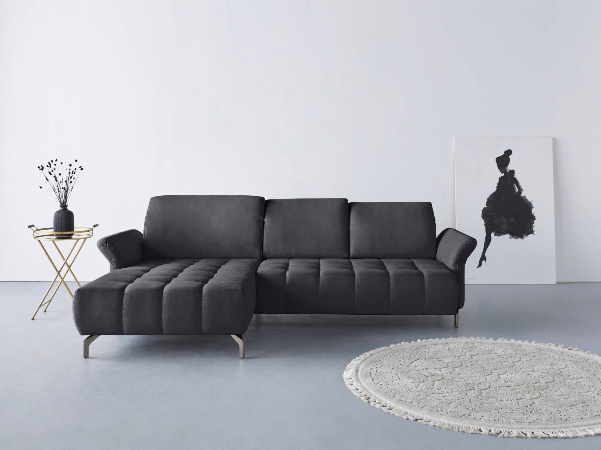 INOSIGN Ecksofa »Fresh L-Form«, Federkern, wahlweise Kopfteilverstellung und motorischer Vorziehsitz INOSIGN Ecksofa »Fresh L-Form«, Federkern, wahlweise Kopfteilverstellung und motorischer Vorziehsitz von INOSIGN