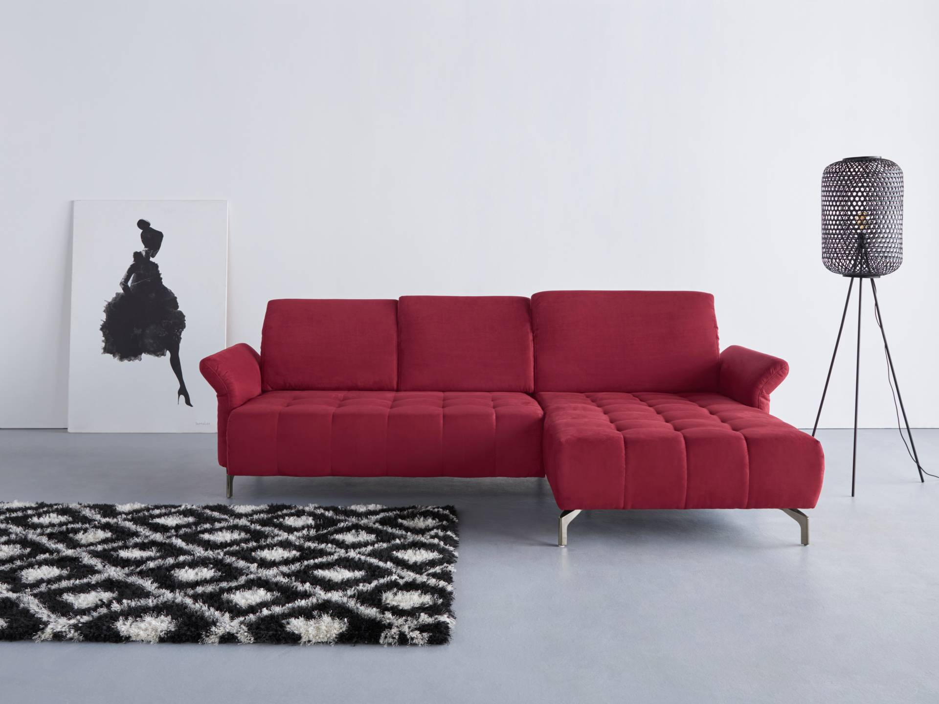 INOSIGN Ecksofa »Fresh L-Form«, Federkern, wahlweise Kopfteilverstellung und motorischer Vorziehsitz INOSIGN Ecksofa »Fresh L-Form«, Federkern, wahlweise Kopfteilverstellung und motorischer Vorziehsitz von INOSIGN