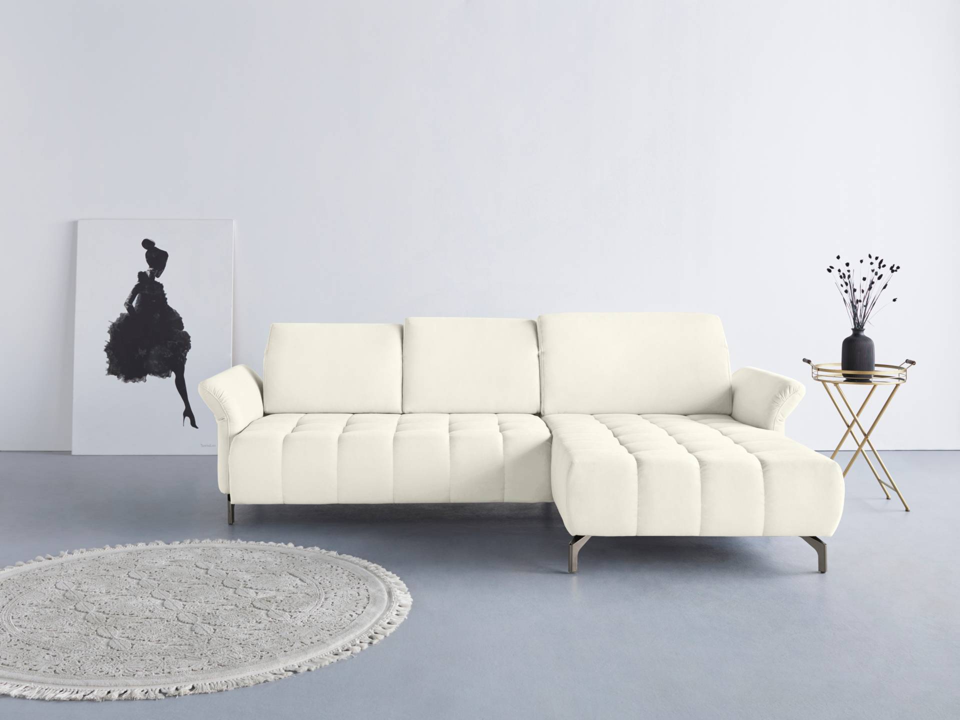 INOSIGN Ecksofa »Fresh L-Form«, Federkern, wahlweise Kopfteilverstellung und motorischer Vorziehsitz INOSIGN Ecksofa »Fresh L-Form«, Federkern, wahlweise Kopfteilverstellung und motorischer Vorziehsitz von INOSIGN