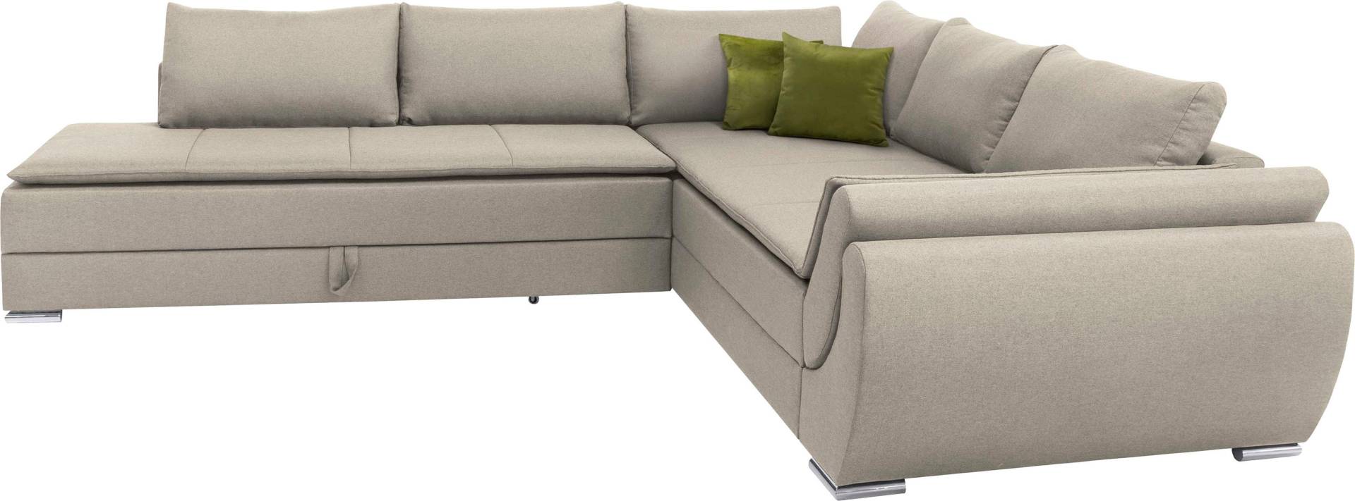 INOSIGN Ecksofa »Göteborg«, mit Boxspring-Bettfunktion und Bettkasten, Dauerschlaffunktion, Topper INOSIGN Ecksofa »Göteborg«, mit Boxspring-Bettfunktion und Bettkasten, Dauerschlaffunktion, Topper von INOSIGN