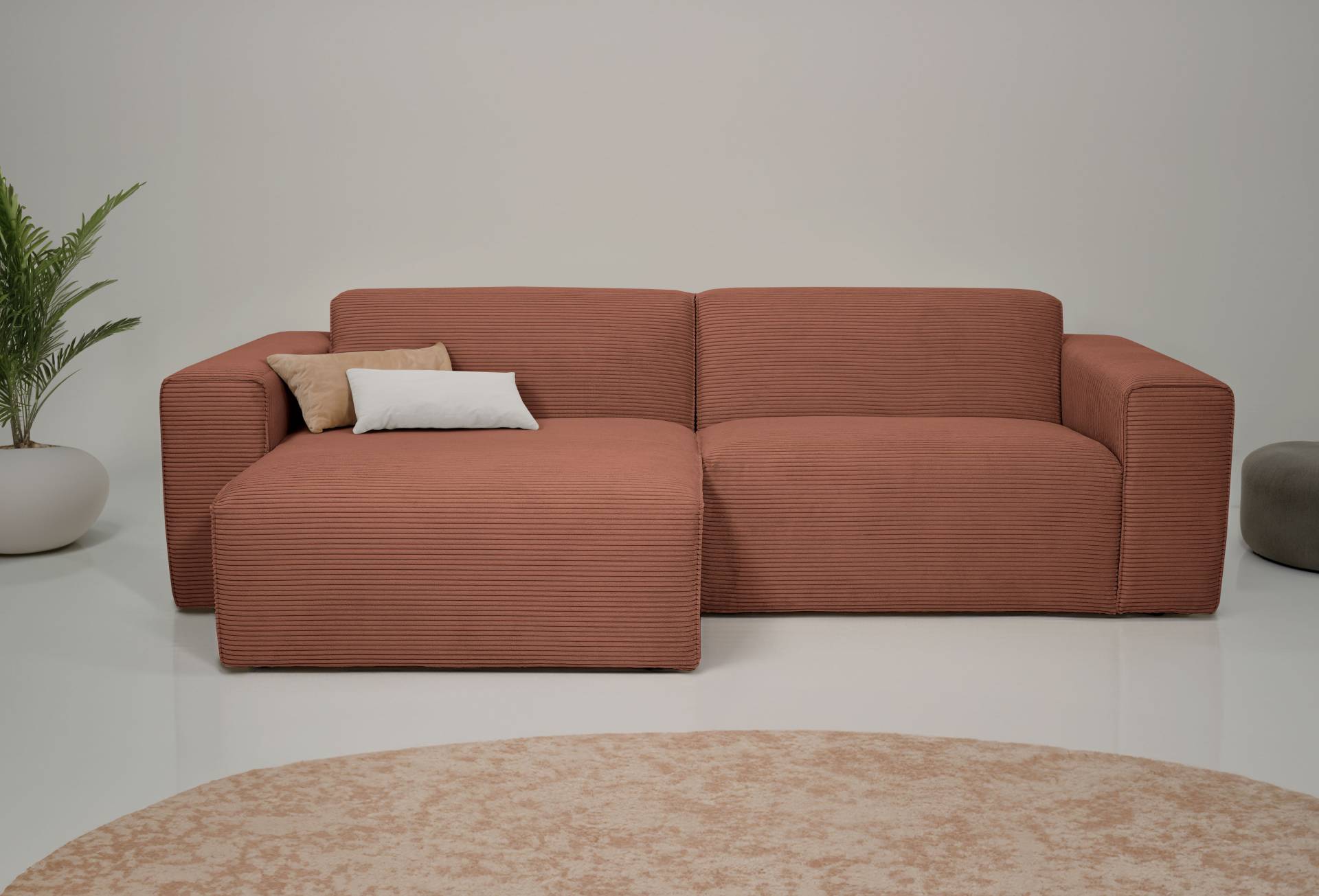 INOSIGN Ecksofa »Koa,228cm, Modulsofa in Webstoff« von INOSIGN