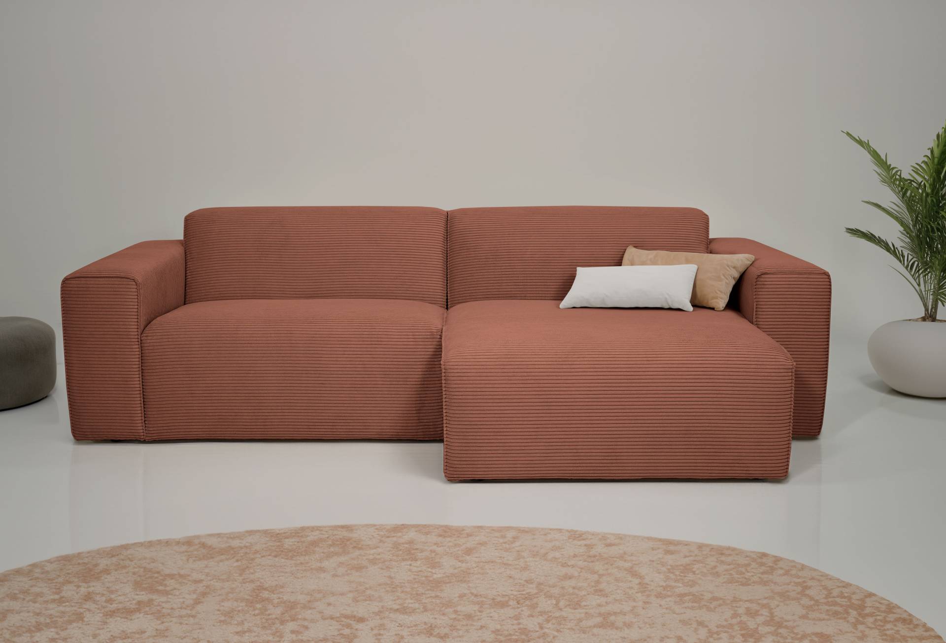 INOSIGN Ecksofa »Koa,228cm, L-Form, Modulsofa, Webstoff, Cord«, Designsofa in Cord, weicher Lounge-Sitzkomfort INOSIGN Ecksofa »Koa,228cm, L-Form, Modulsofa, Webstoff, Cord«, Designsofa in Cord, weicher Lounge-Sitzkomfort von INOSIGN