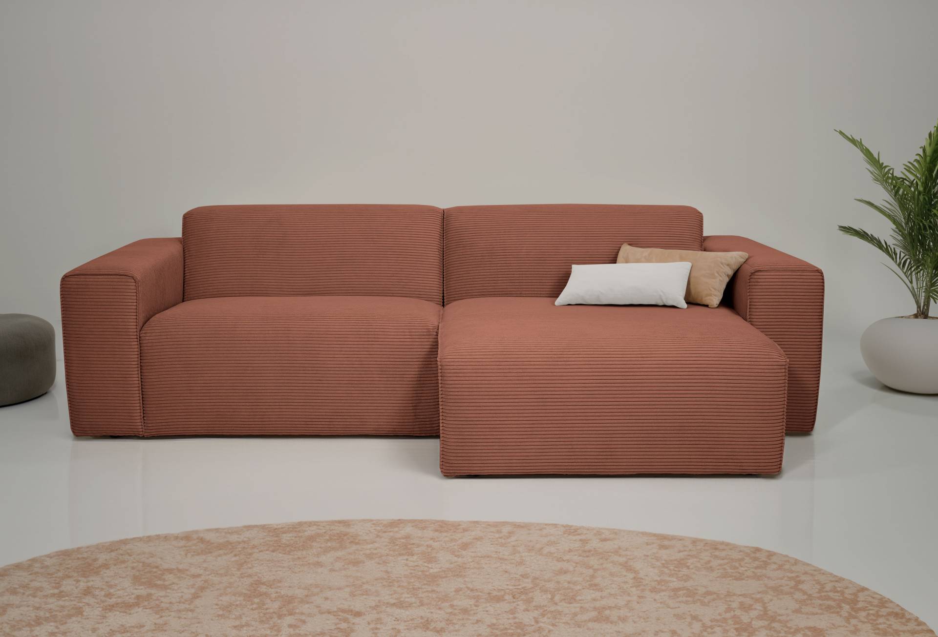 INOSIGN Ecksofa »Koa,228cm, Modulsofa in Webstoff« von INOSIGN